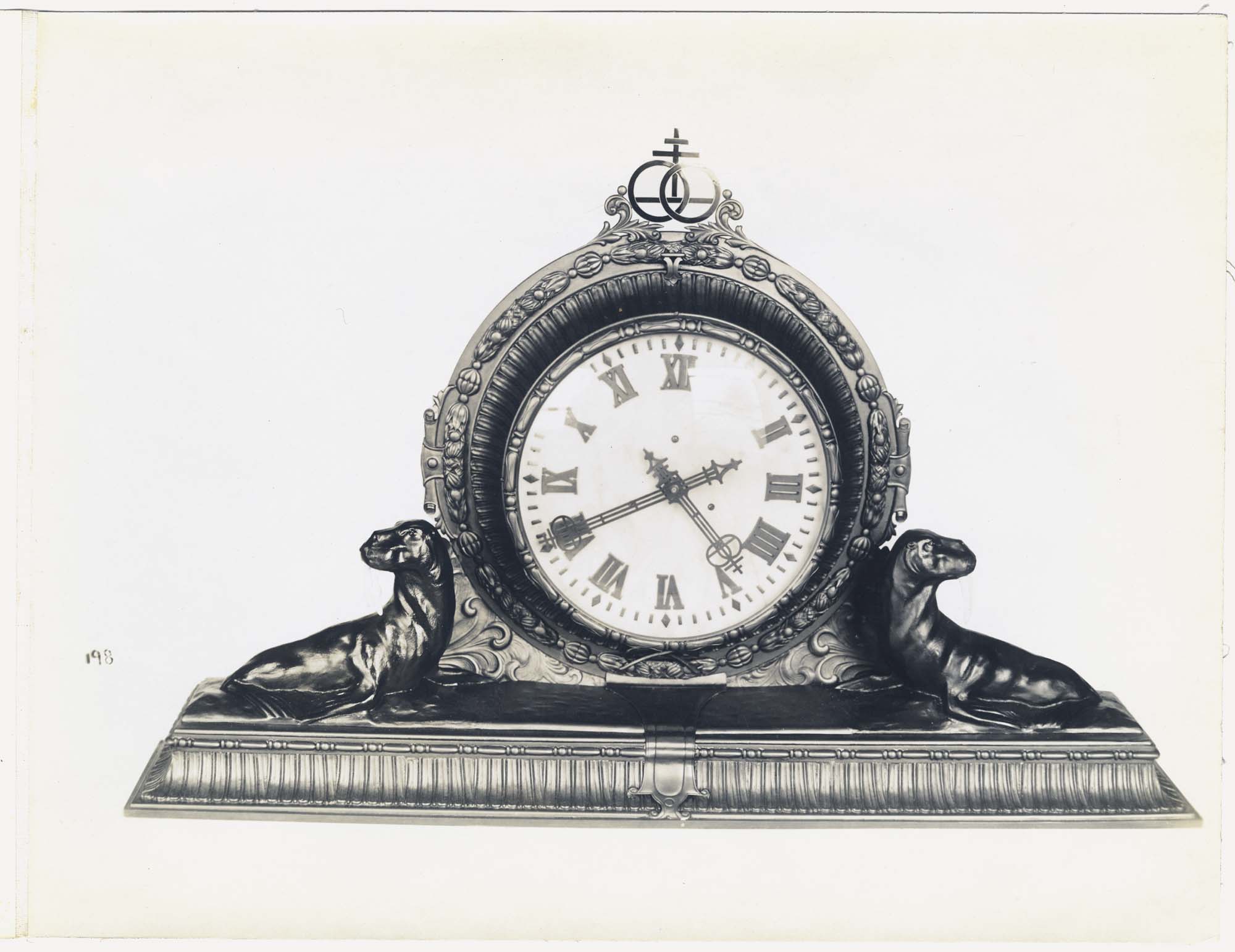 Image of Clock made by Joseph Mayer & Bros for Arctic Club, Seattle, circa 1913