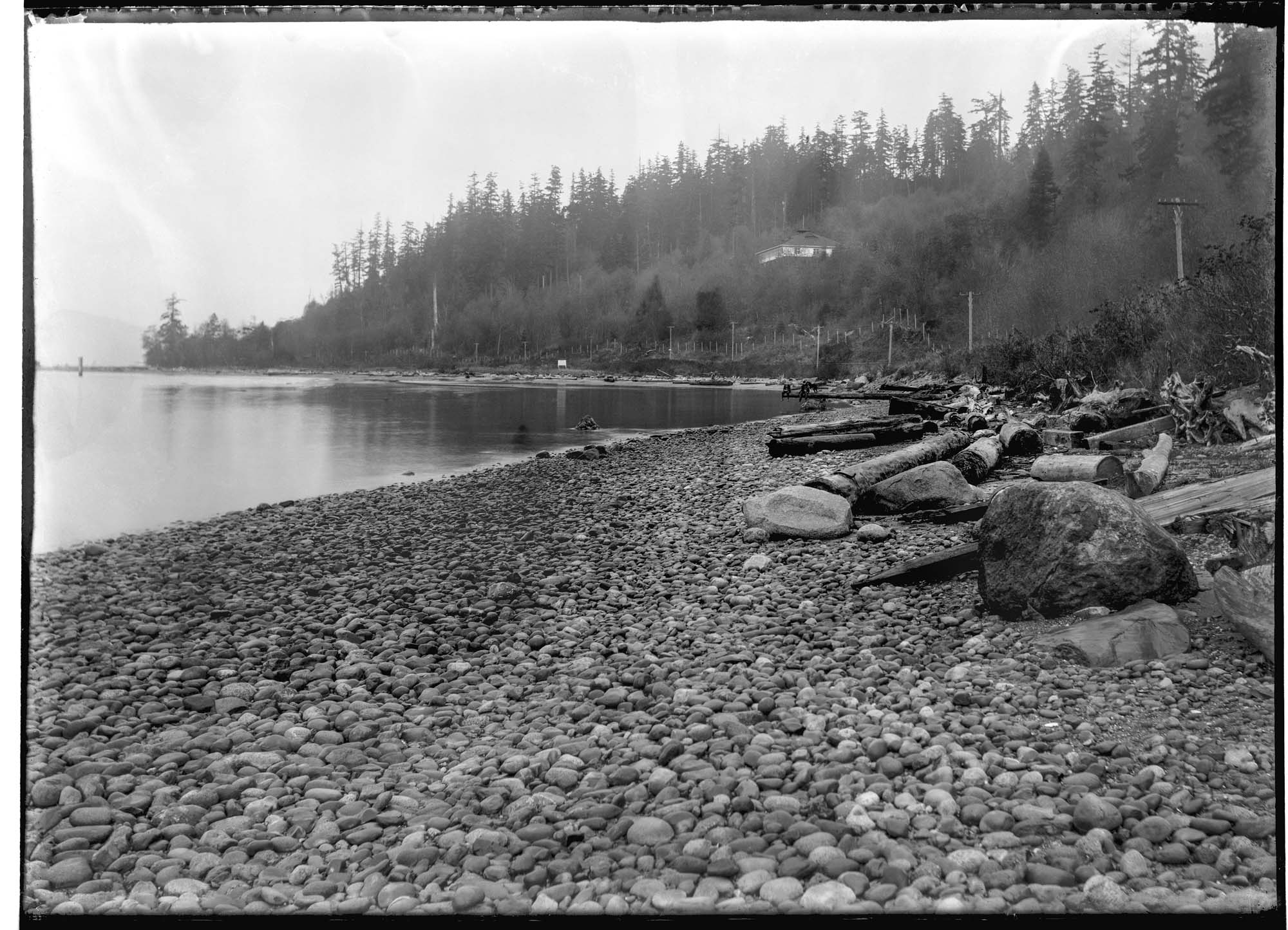 Image of Golden Gardens beach, Seattle, circa 1910
