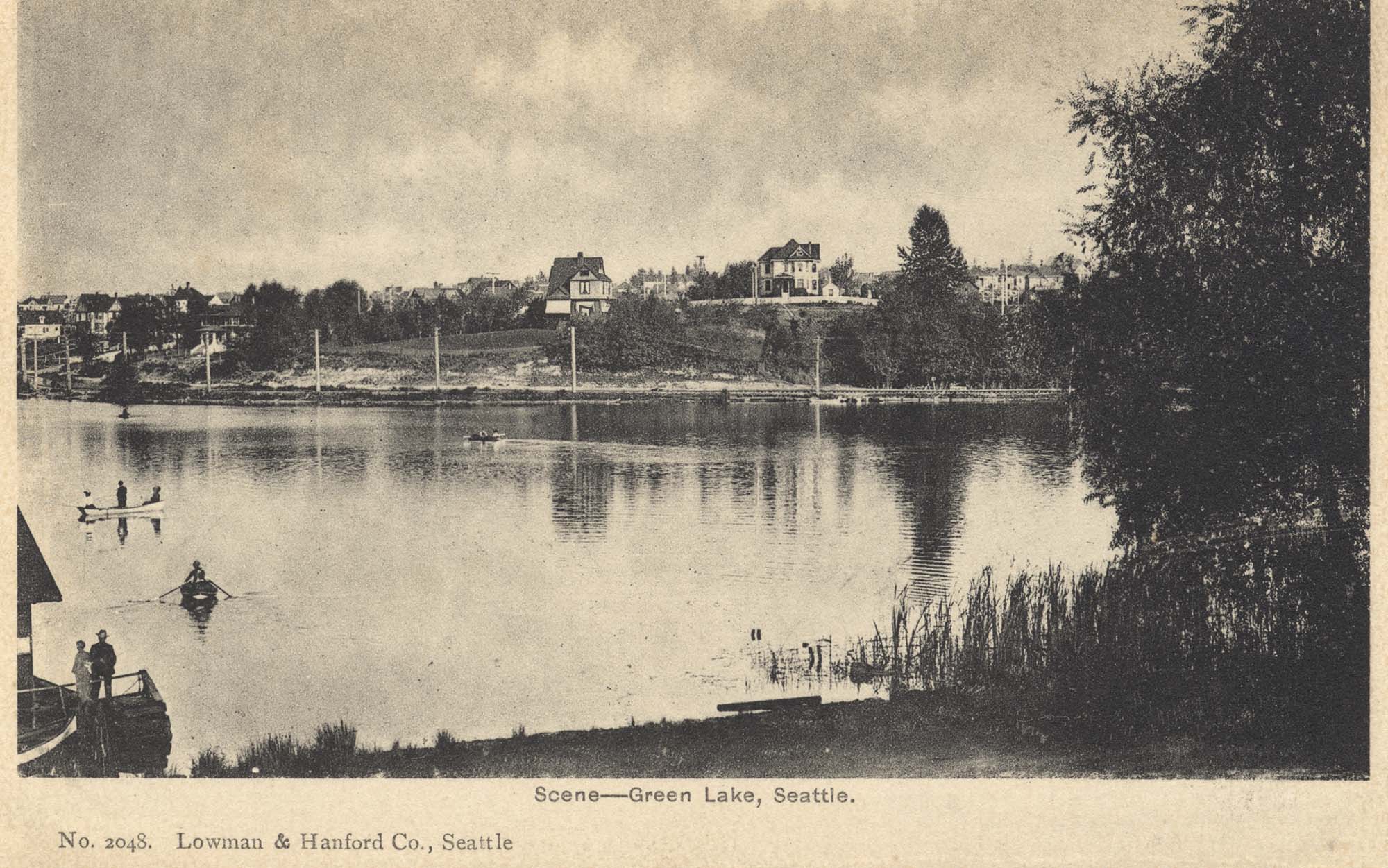 Image of Green Lake, Seattle, circa 1900