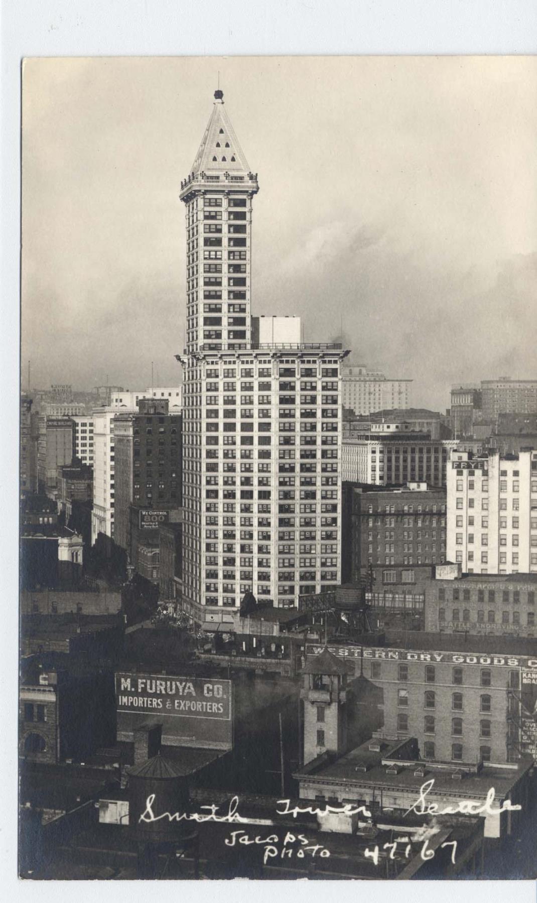 Image of Smith Tower, Seattle, circa 1915