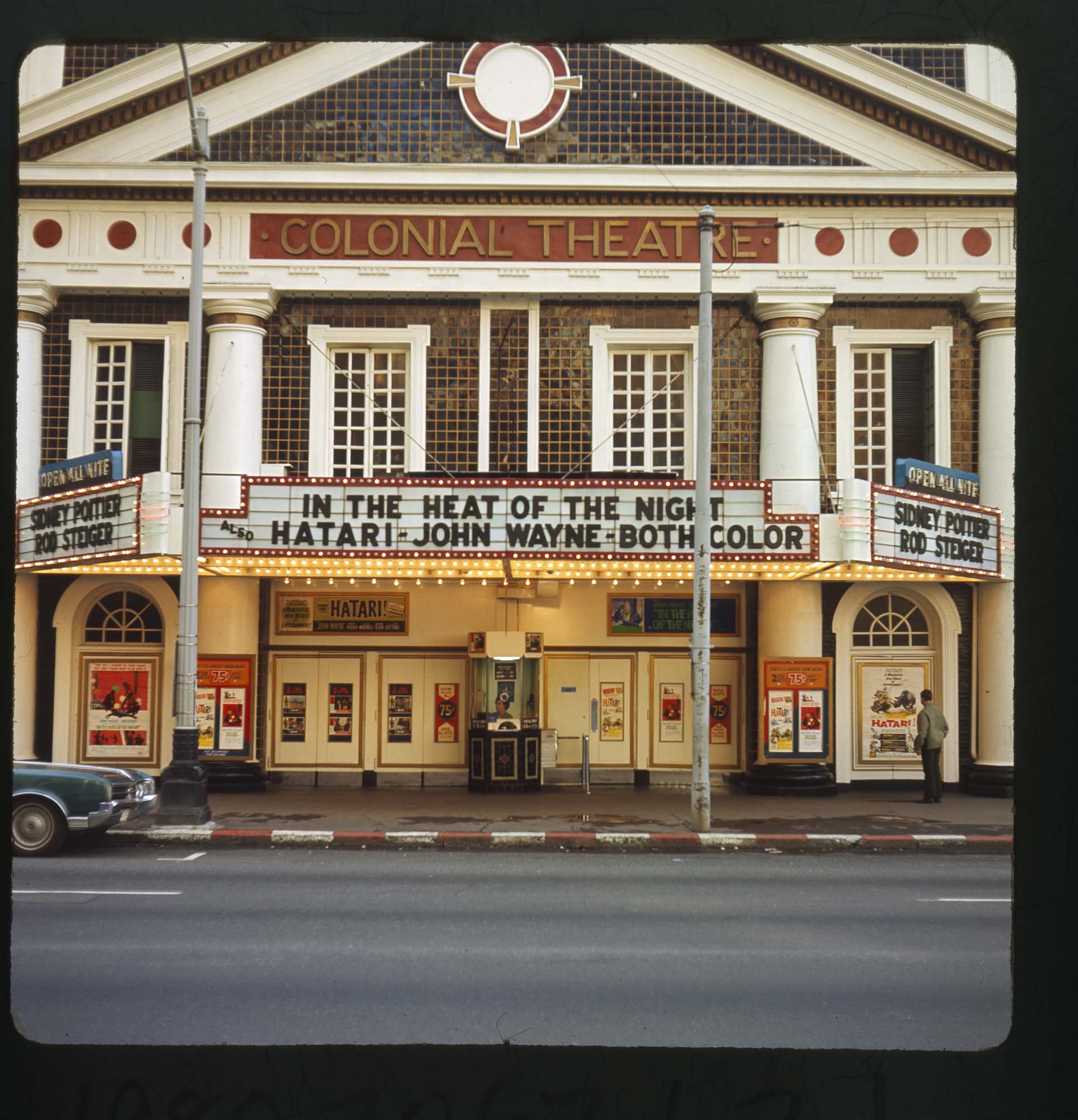 Image of Facade of the Colonial Theater, Seattle, 1967
