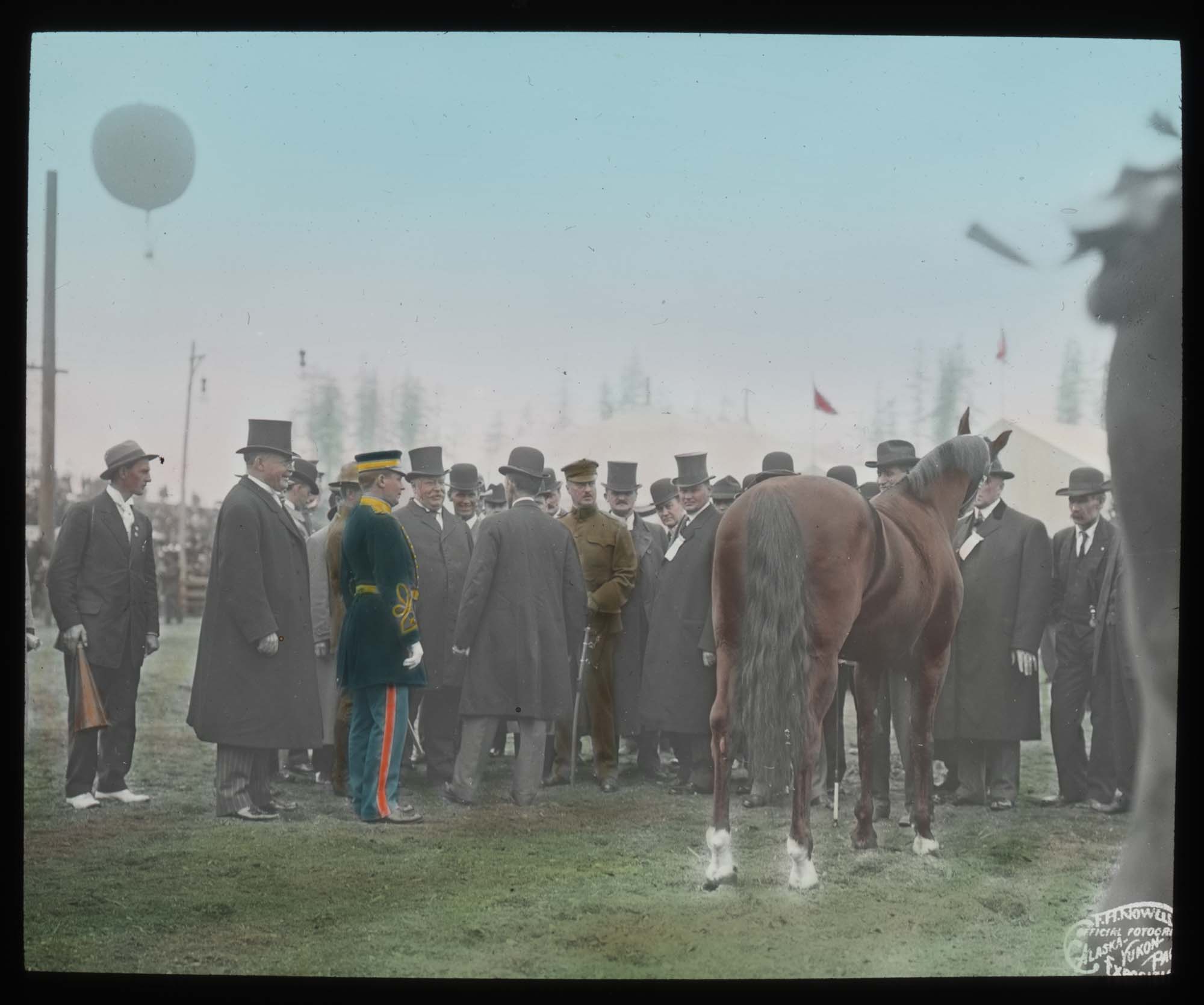 Image of President Taft at Alaska-Yukon-Pacific Exposition, Seattle, 1909