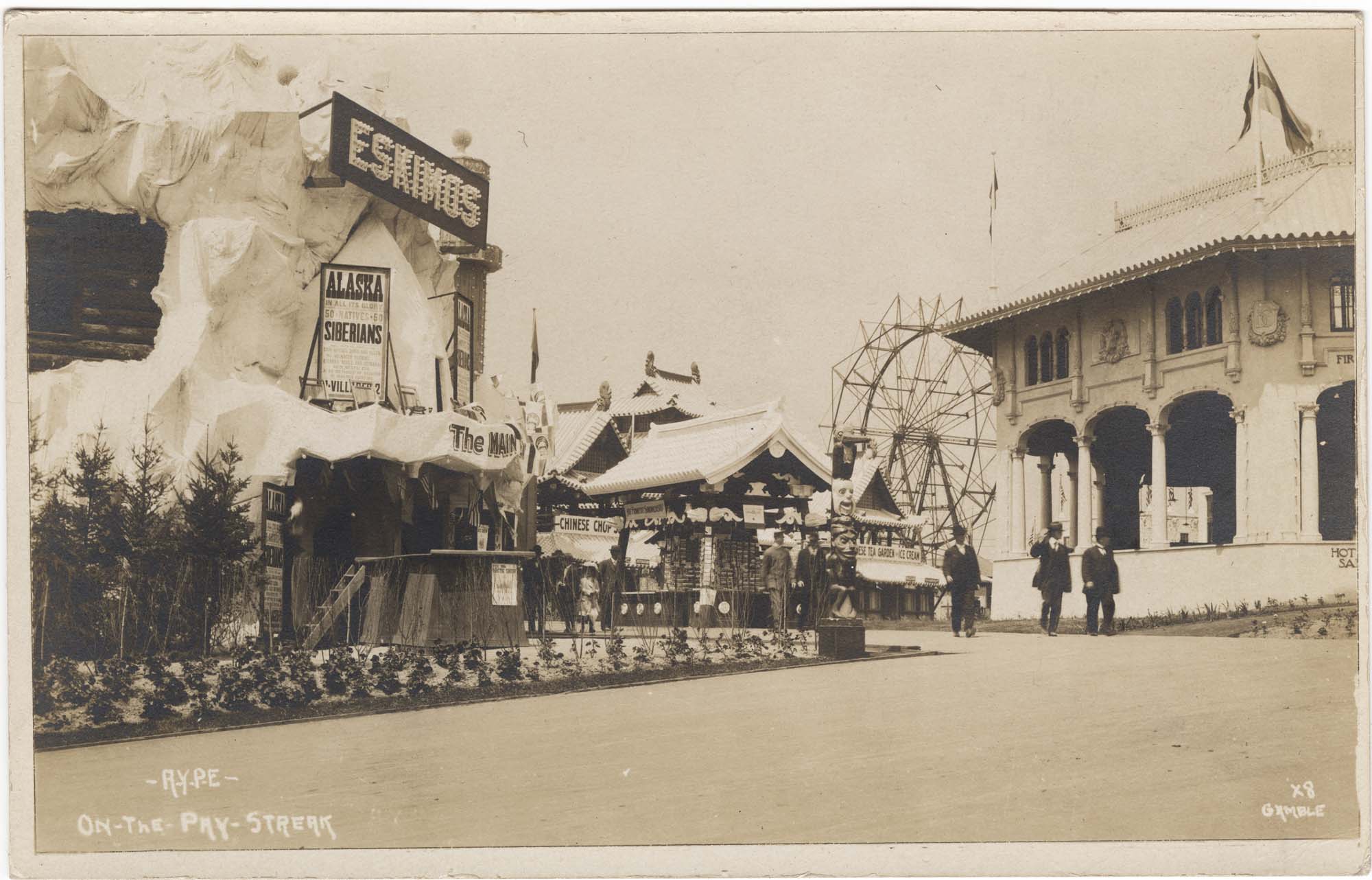 Image of On the Pay Streak, Alaska-Yukon-Pacific Exposition, Seattle, 1909