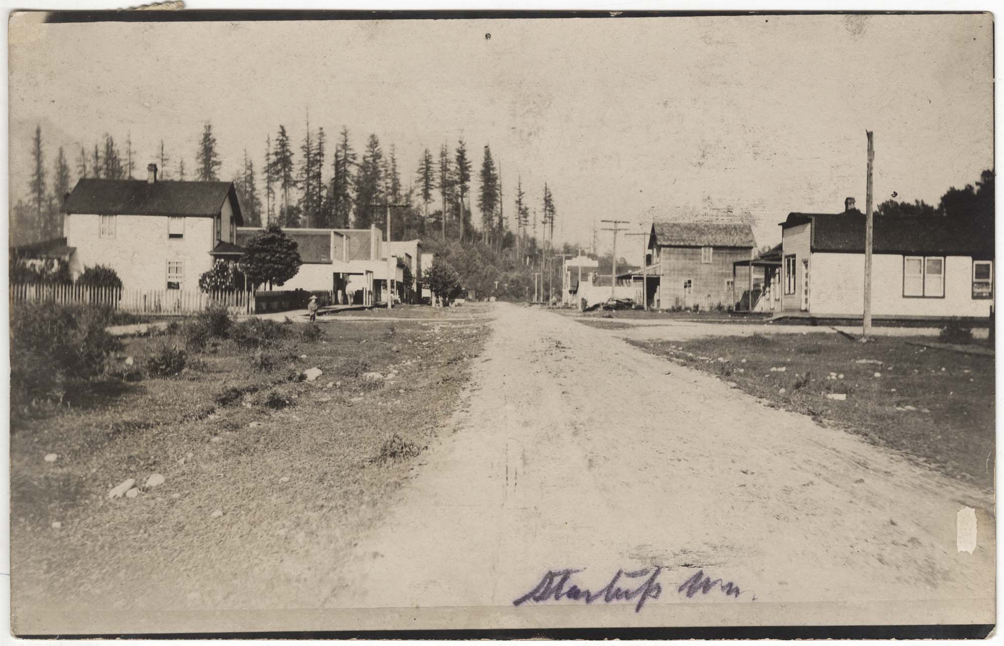 Image of Main Street, Startup, Washington, circa 1910