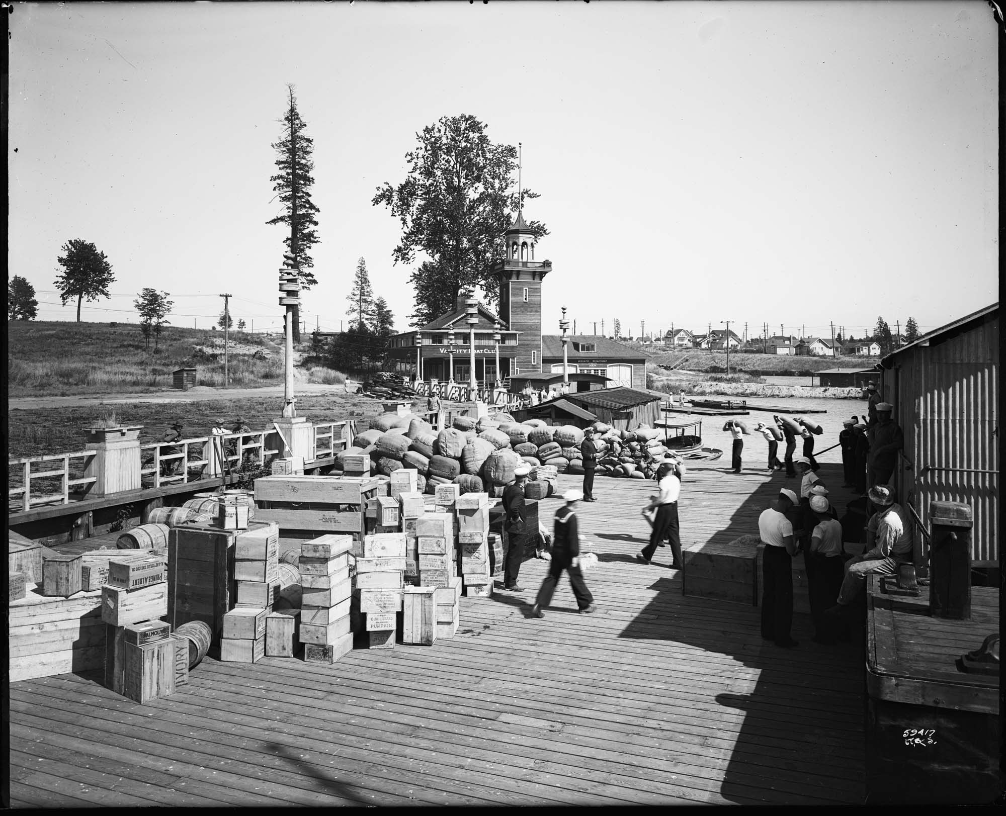 Image of U.S. Naval Training Station, 1917