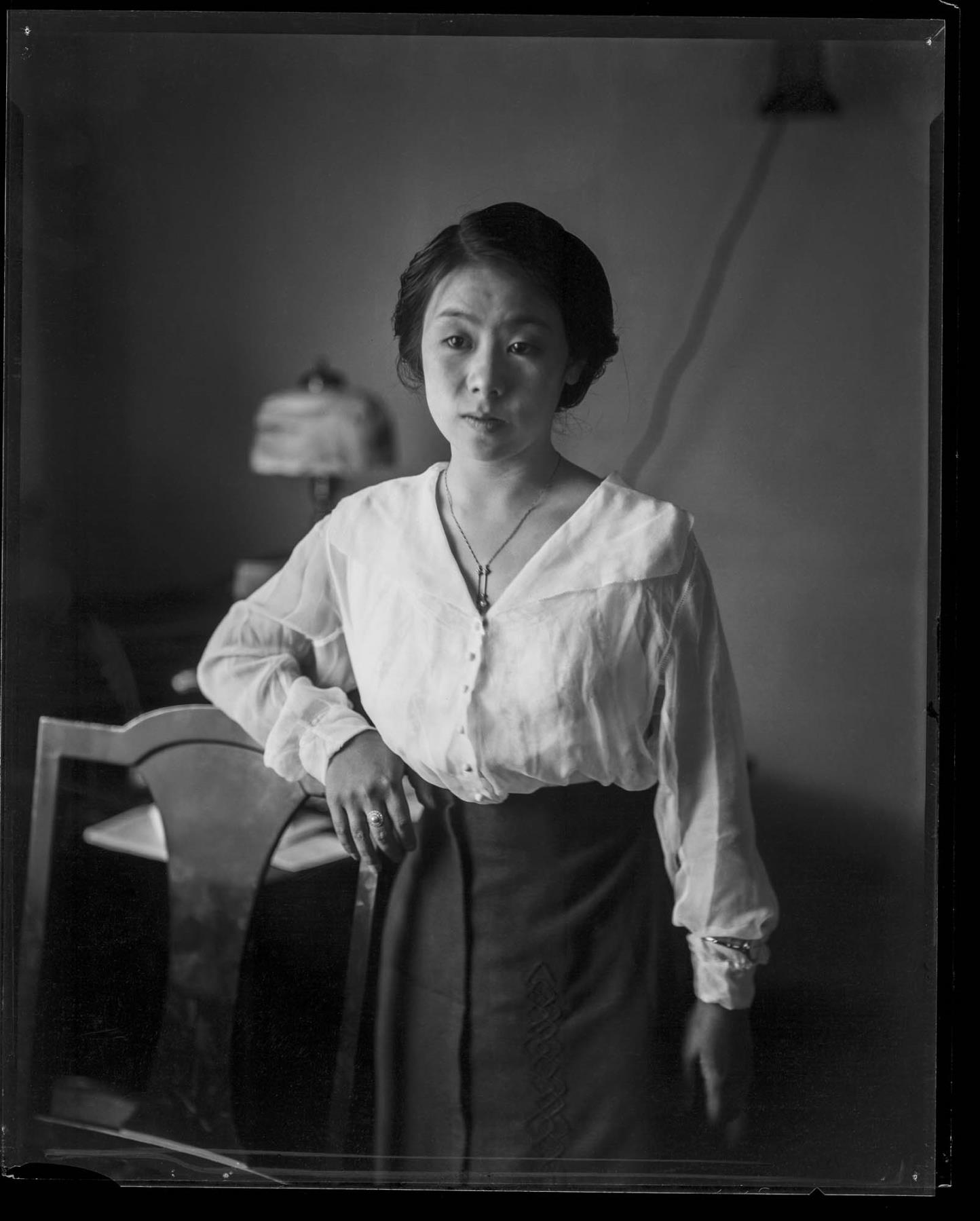 Image of Mrs. E. Nishida, circa 1921