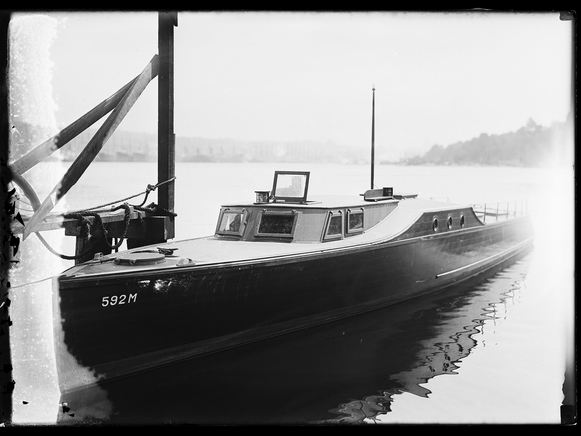 Image of Yacht 592M, designed by Leigh Coolidge, Seattle, circa 1925