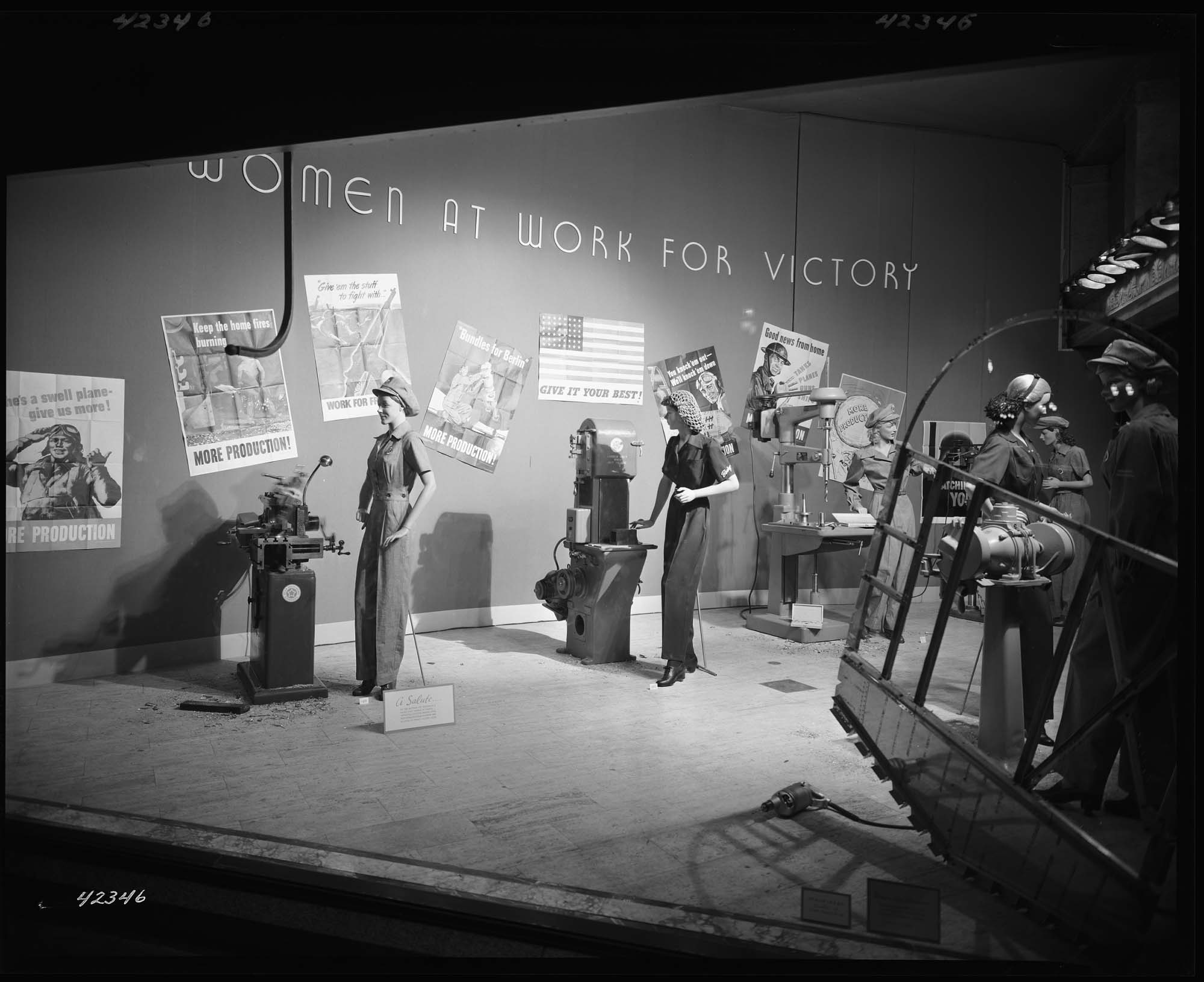 Image of Frederick & Nelson window titled, 