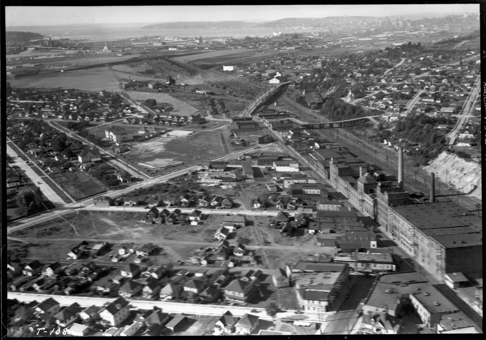 Image of Aerial view of Georgetown, from the south, September 19, 1933
