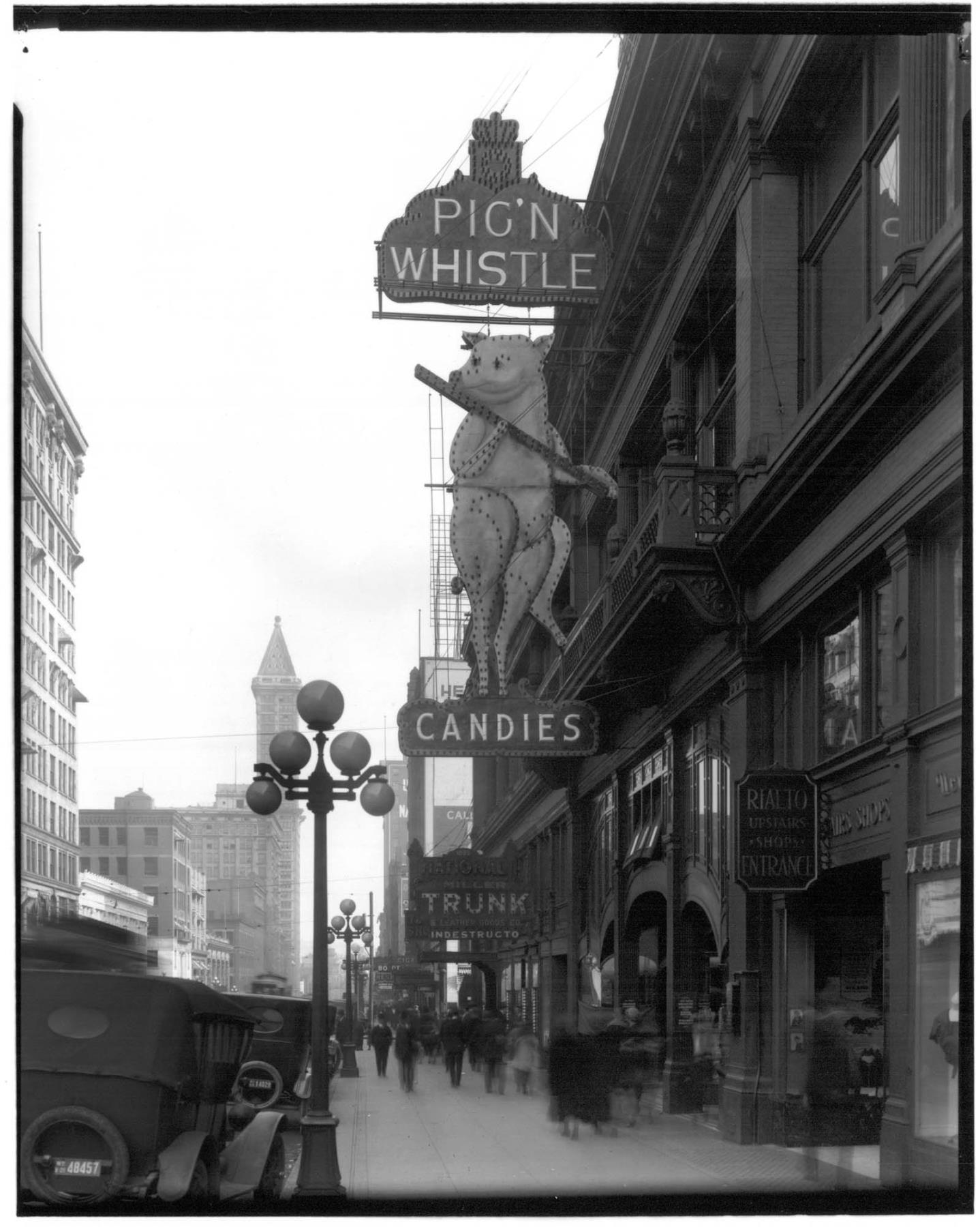 Image of Pig 'n Whistle, Seattle, circa 1920