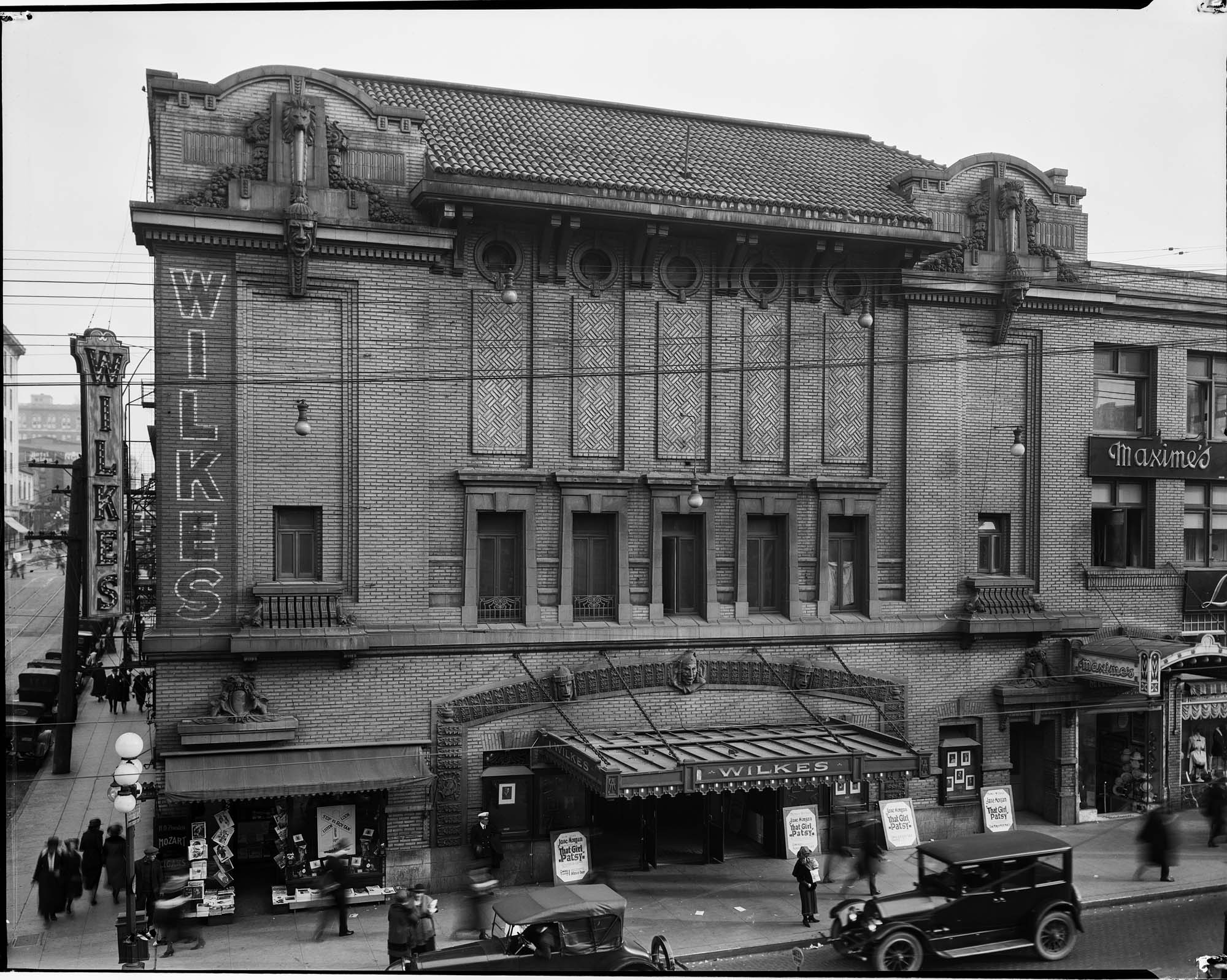 Image of Wilkes Theatre, Seattle, circa 1920