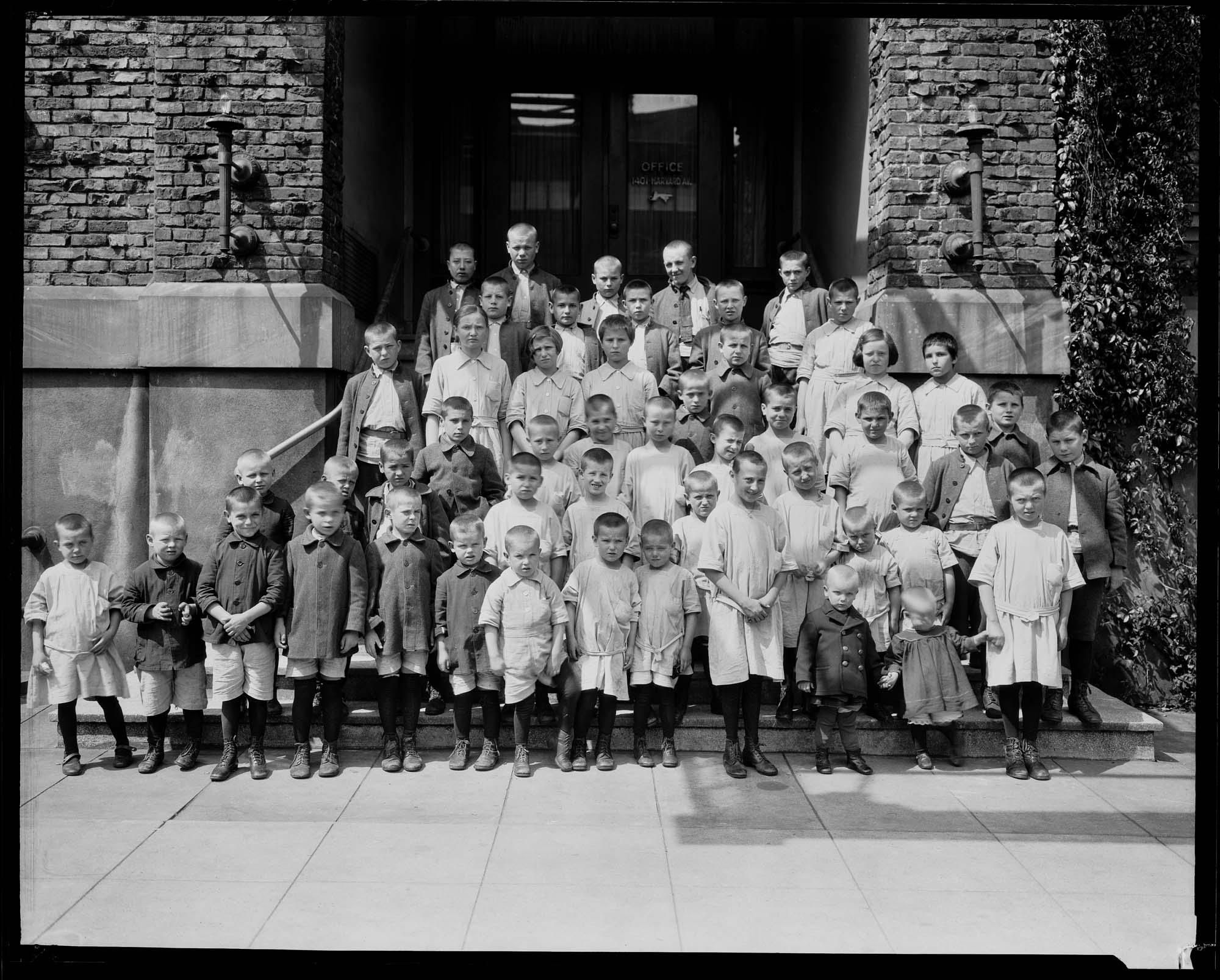 Image of Russian children, circa 1925