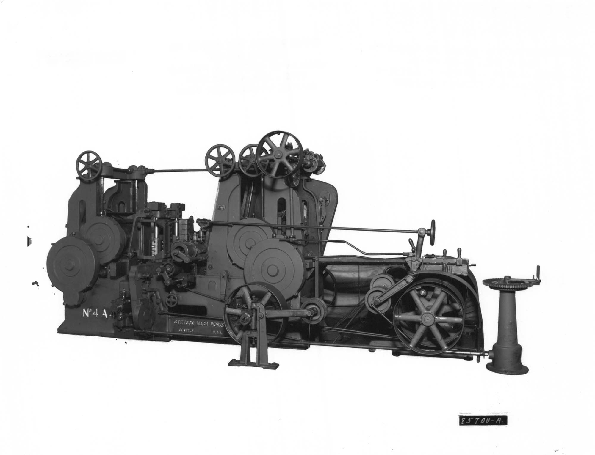 Image of Stetson-Ross Machine Works equipment, Seattle, circa 1921