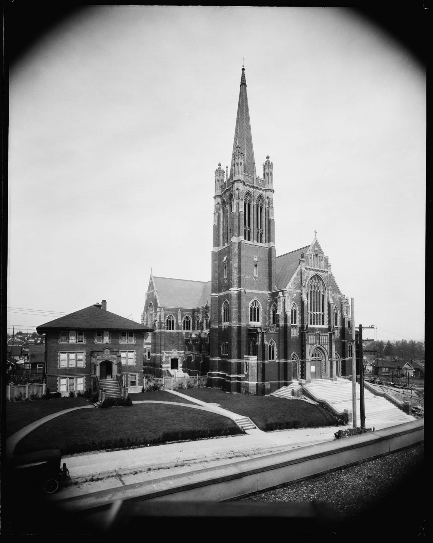 Image of Blessed Sacrament Catholic Church, circa 1925