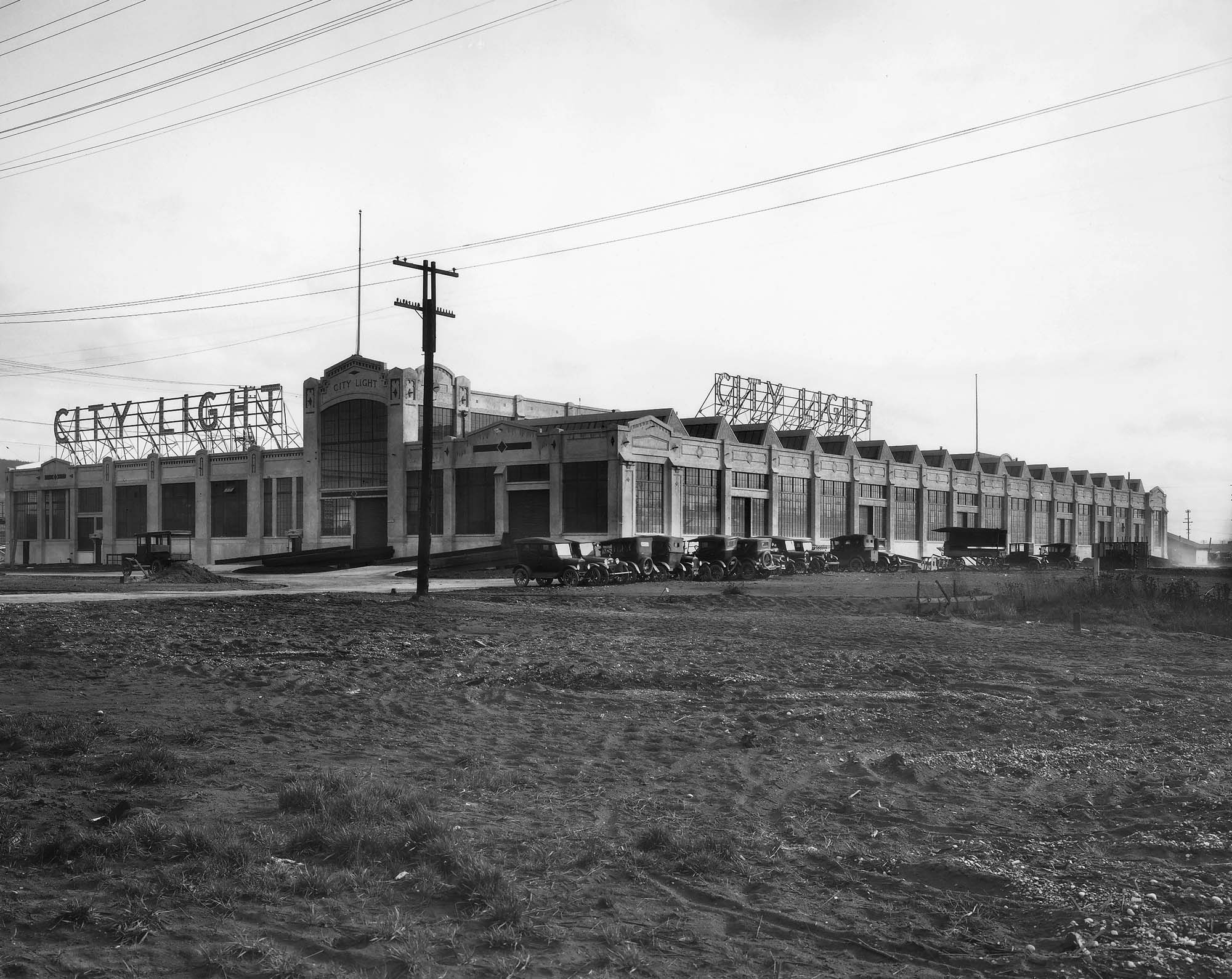 Image of Seattle City Light plant, Seattle, circa 1926