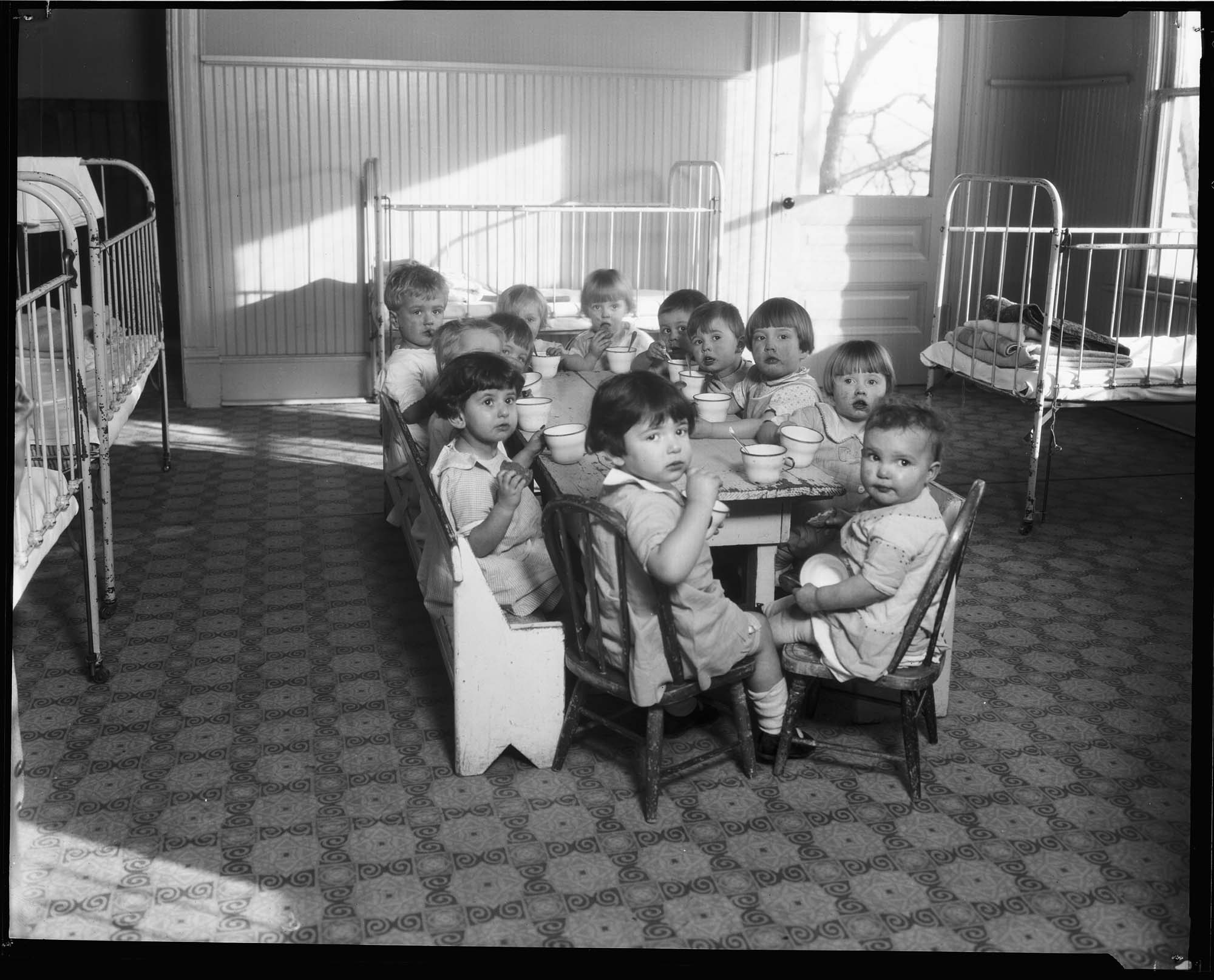 Image of Children at the Medina Baby Home, circa 1926