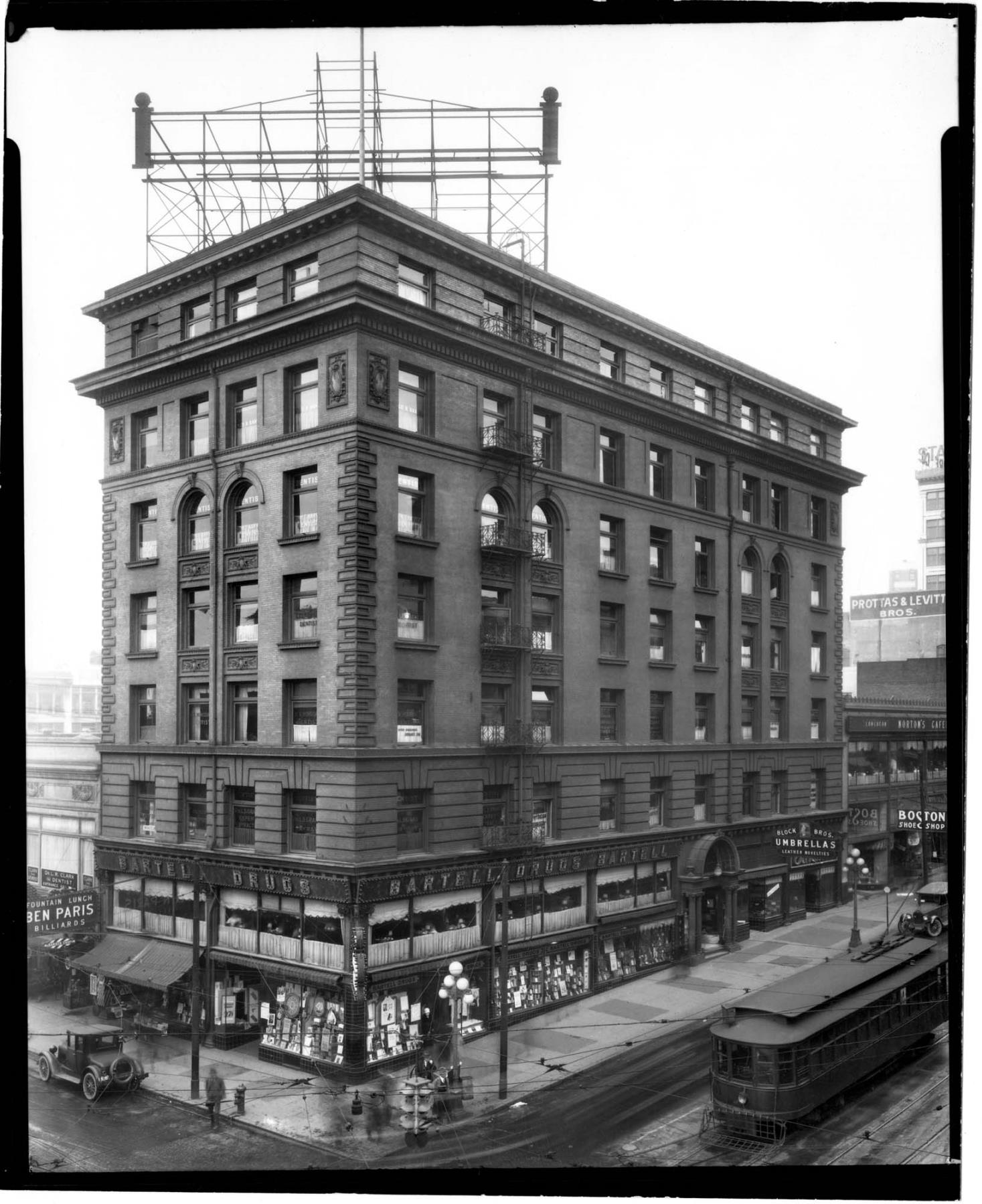 Image of Eitel Building, Seattle, circa 1926