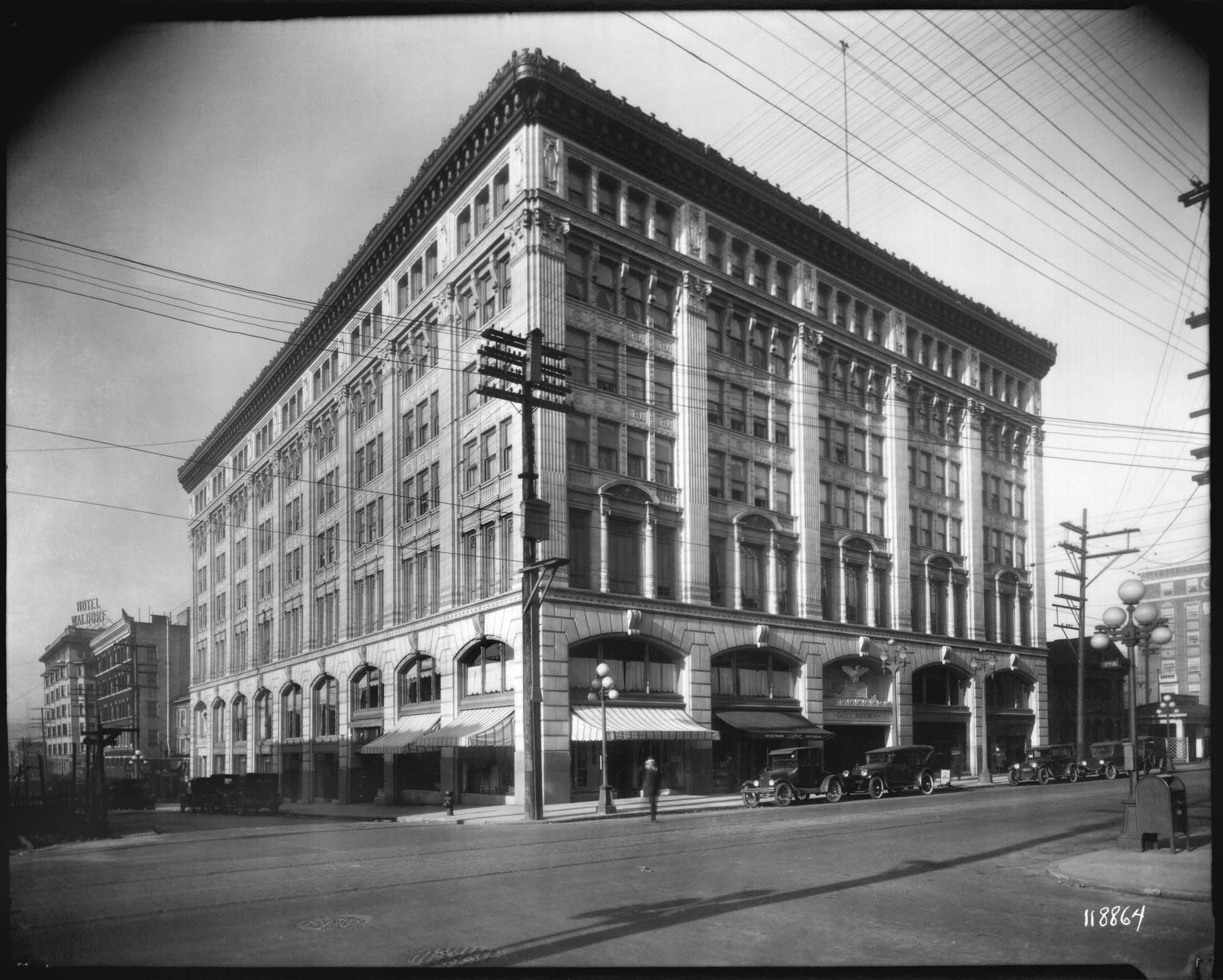 Image of Eagles Auditorium Building, Seattle, circa 1926