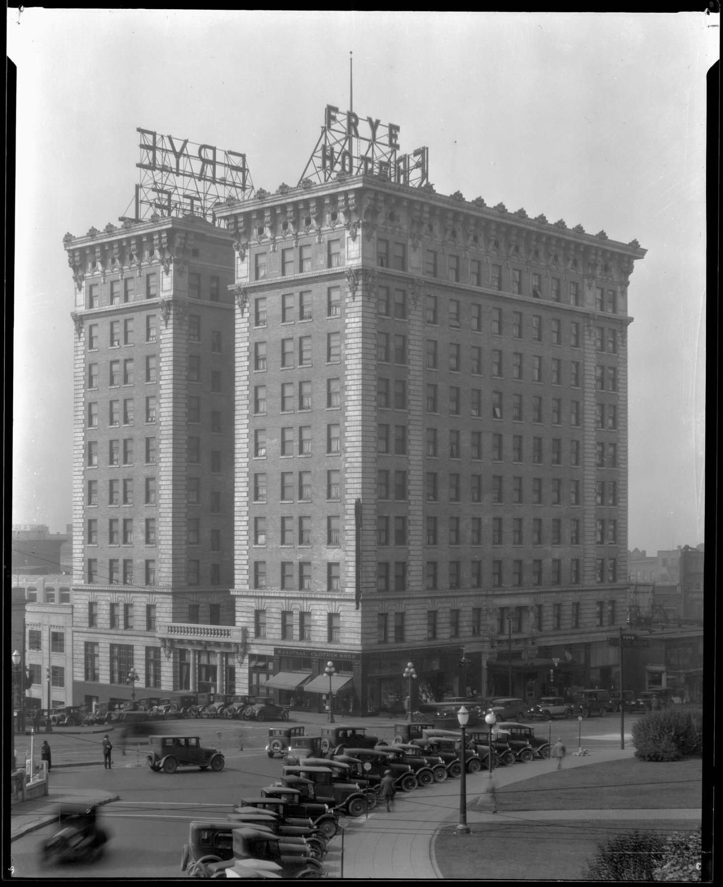 Image of Frye Hotel, circa 1926