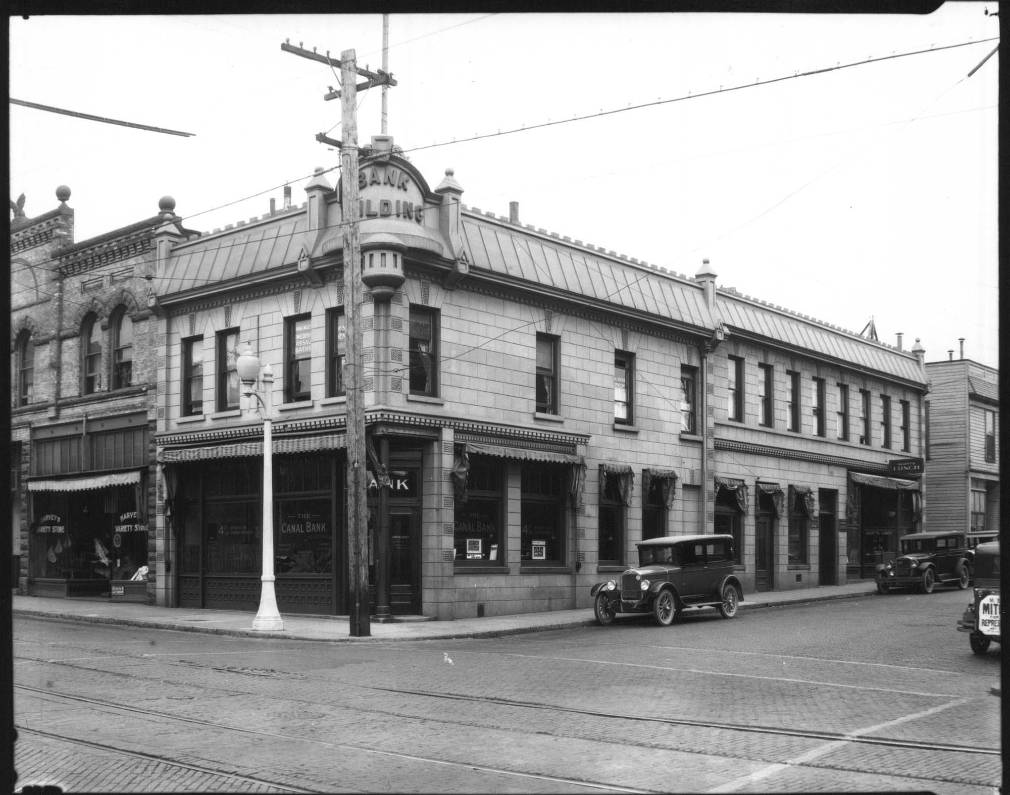 Image of Canal Bank, Seattle, circa 1928