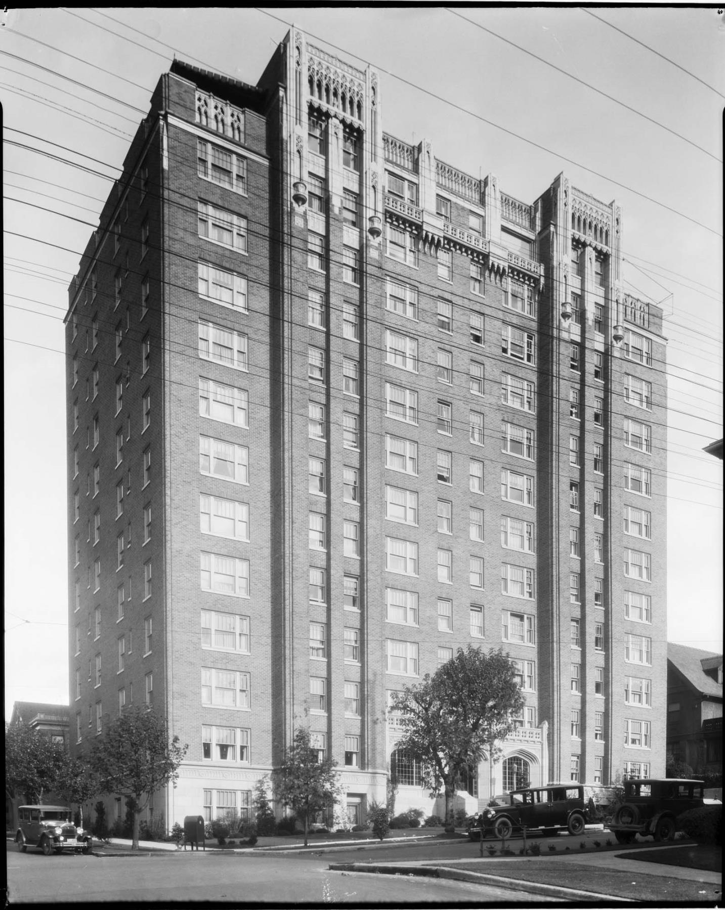Image of Marlborough Apartments, Seattle, circa 1928