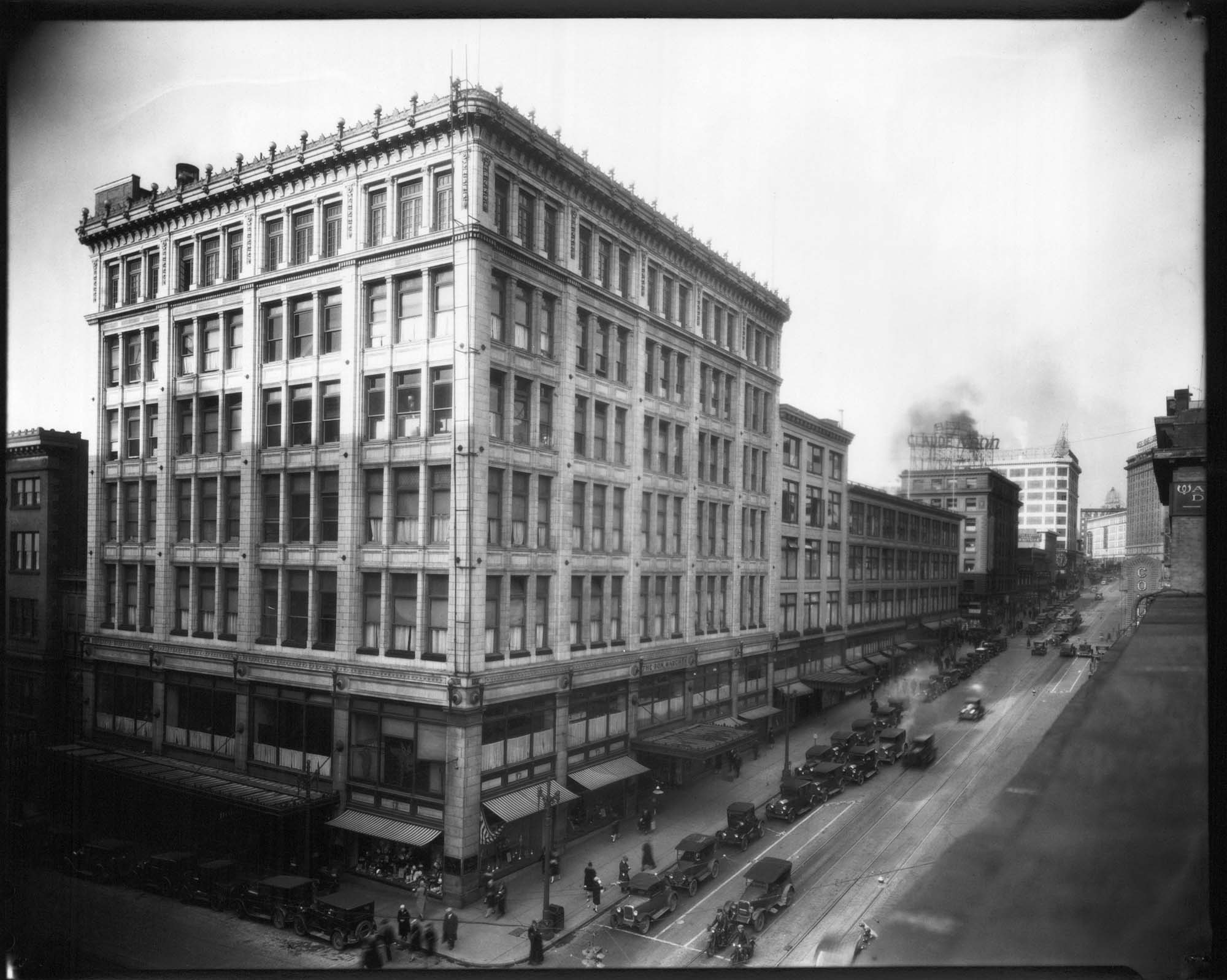 Image of Bon Marche, Seattle, November 13, 1928