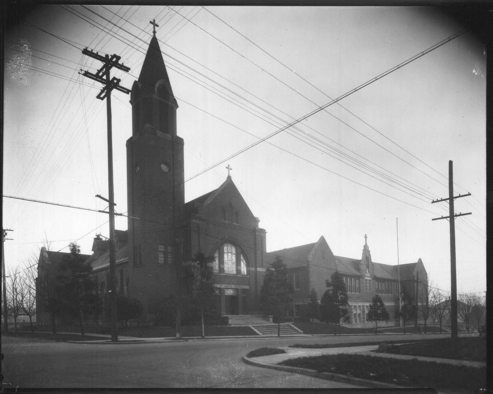 Image of St. Mary's Church, Seattle, circa 1928