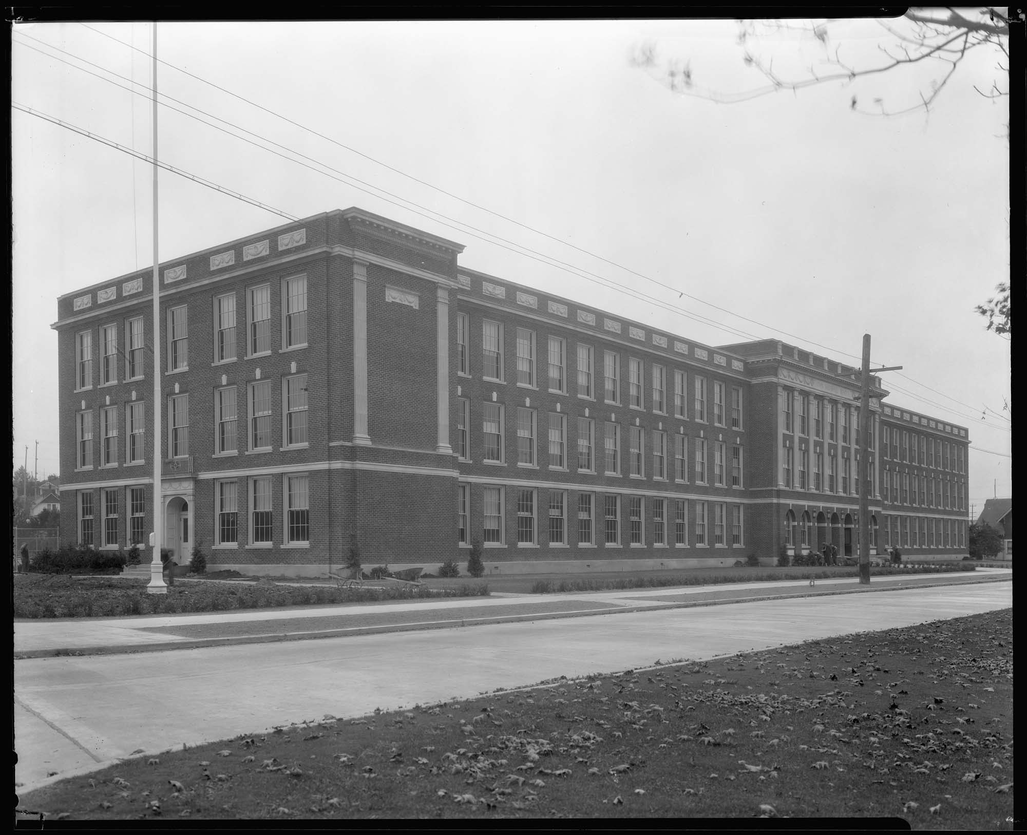 Image of John Marshall Intermediate School, circa 1928