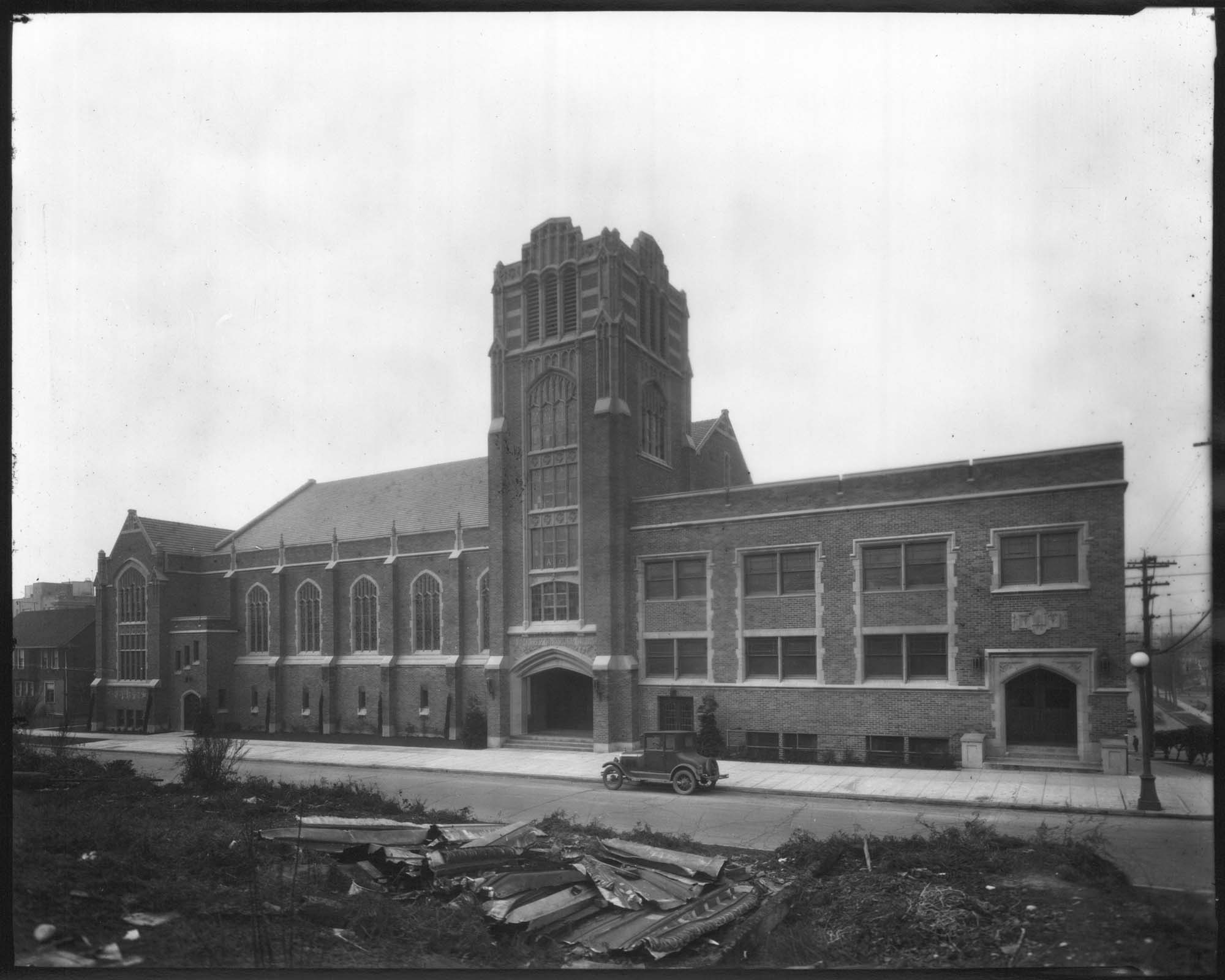 Image of University Christian Church, Seattle, circa 1929
