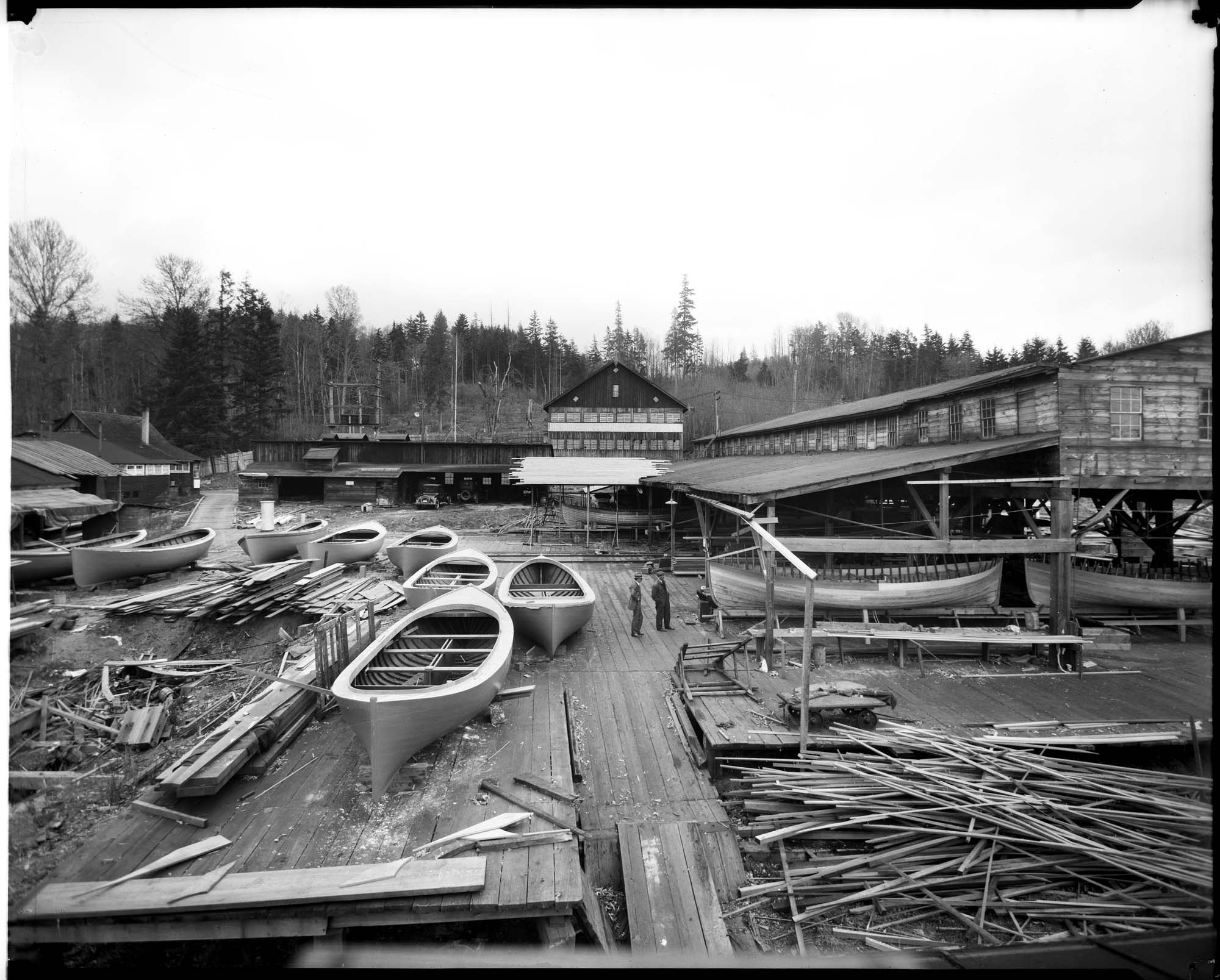 Image of Lake Washington Shipbuilding Co., Houghton, circa 1925