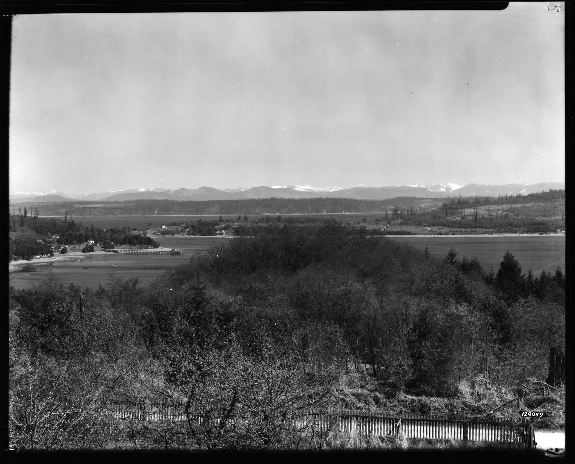 Image of Vashon Island waterfront, circa 1928
