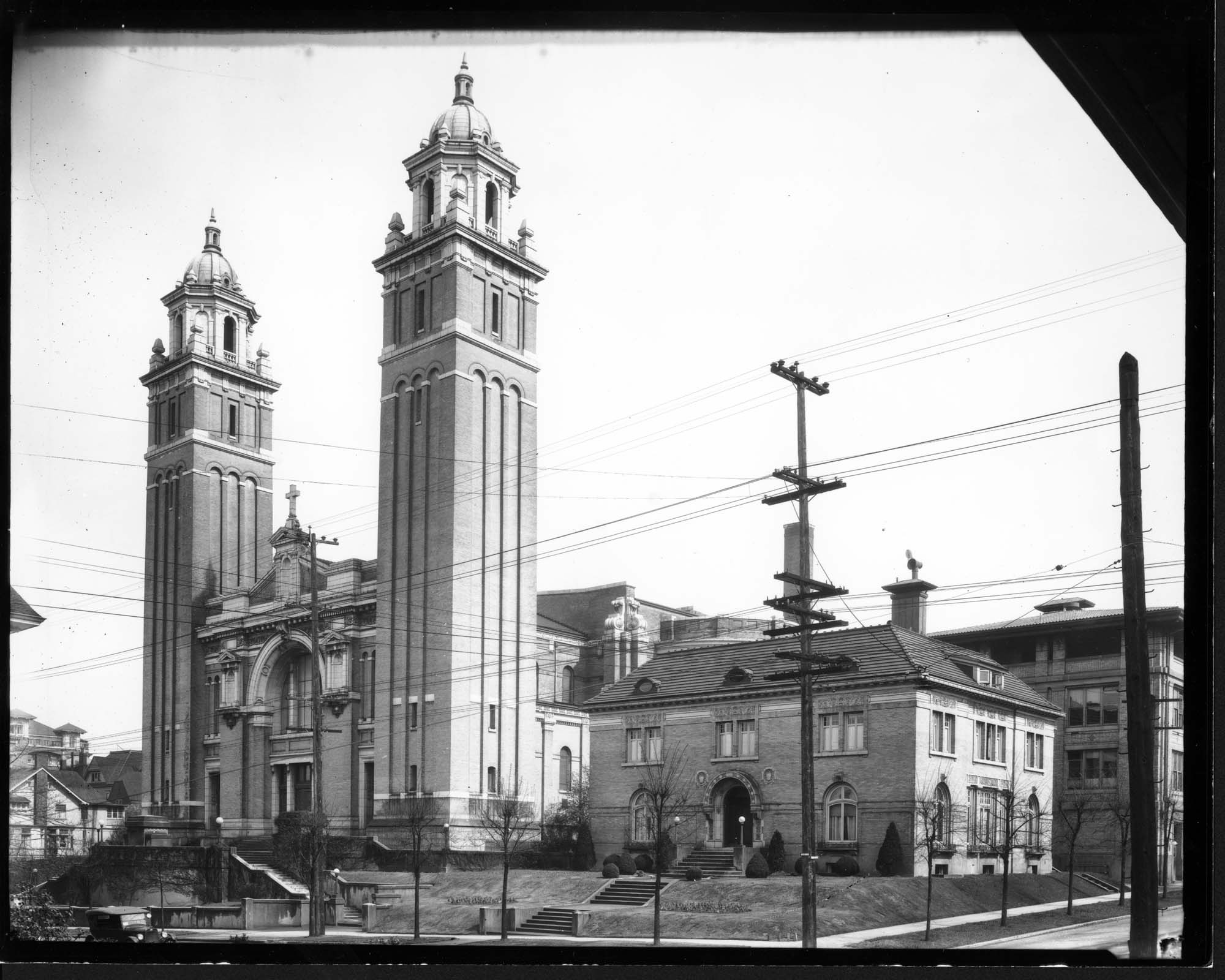 Image of St. James Cathedral, Seattle, circa 1925