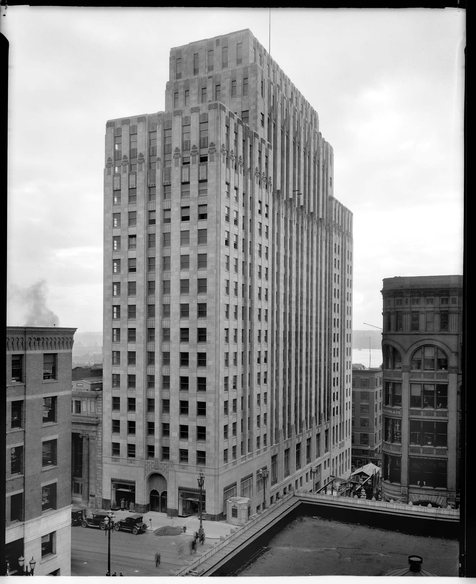 Image of Exchange Building, Seattle, March 6, 1930