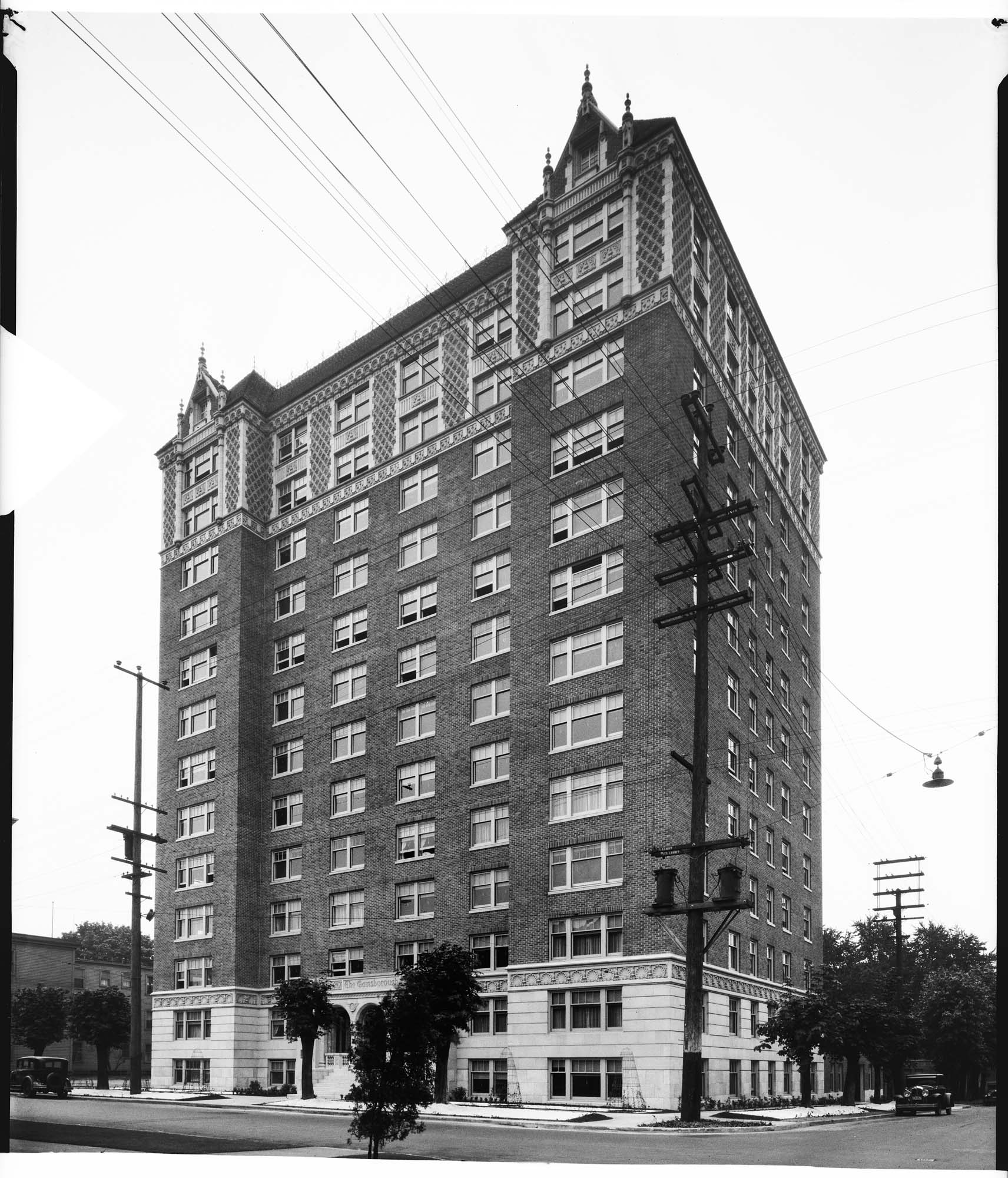 Image of Gainsborough Apartments, Seattle, September 10, 1930