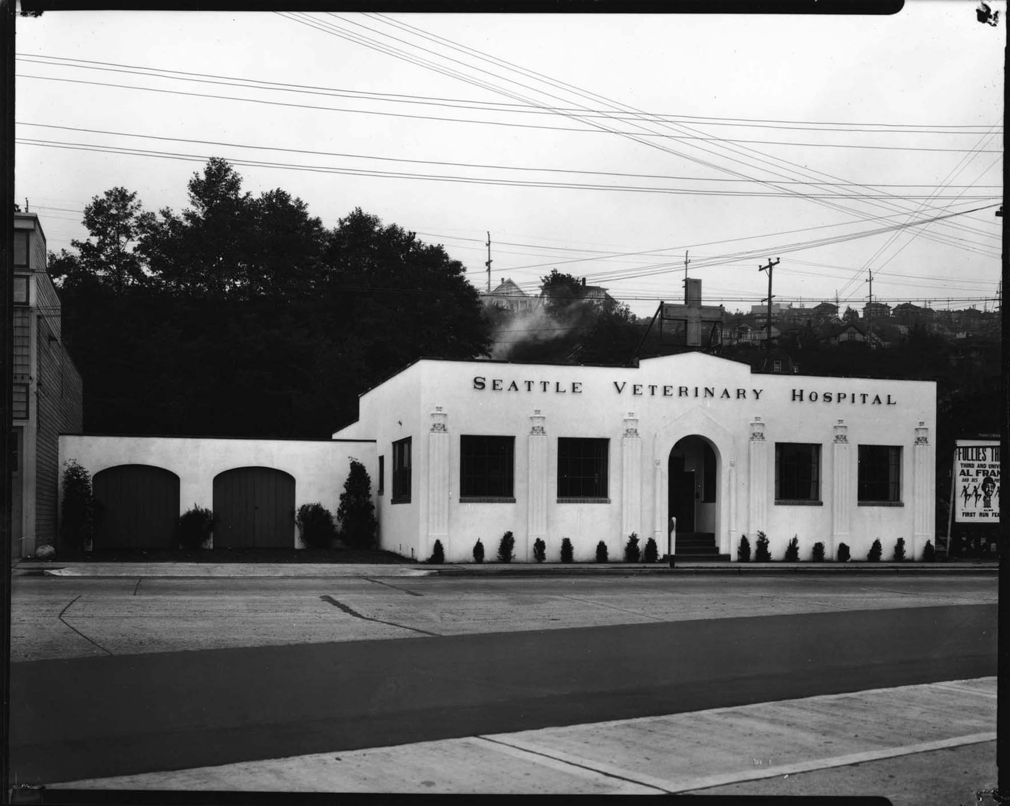 Image of Seattle Veterinary Hospital, Seattle, June 24, 1930