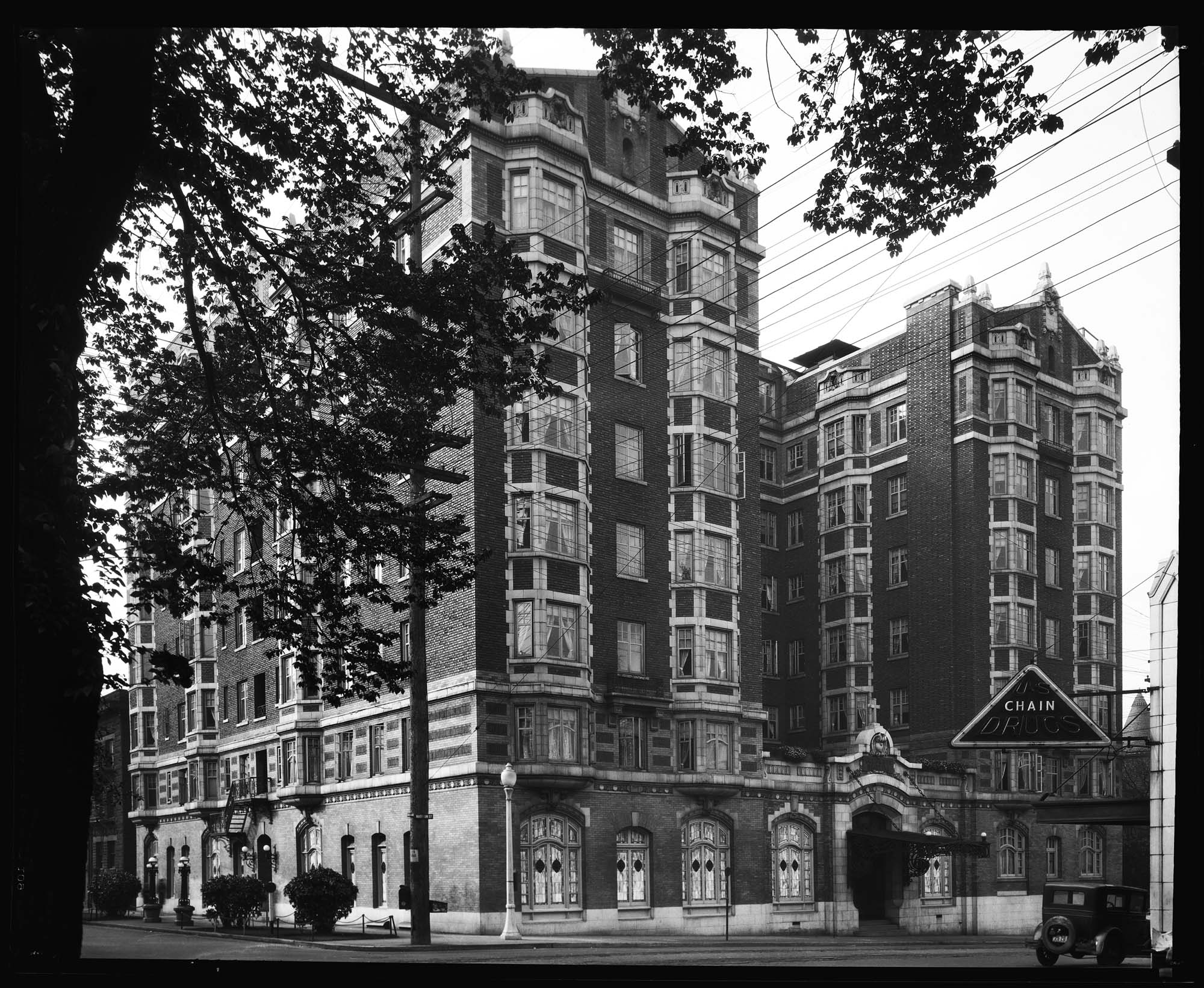 Image of Columbus Hospital, Seattle, circa 1930