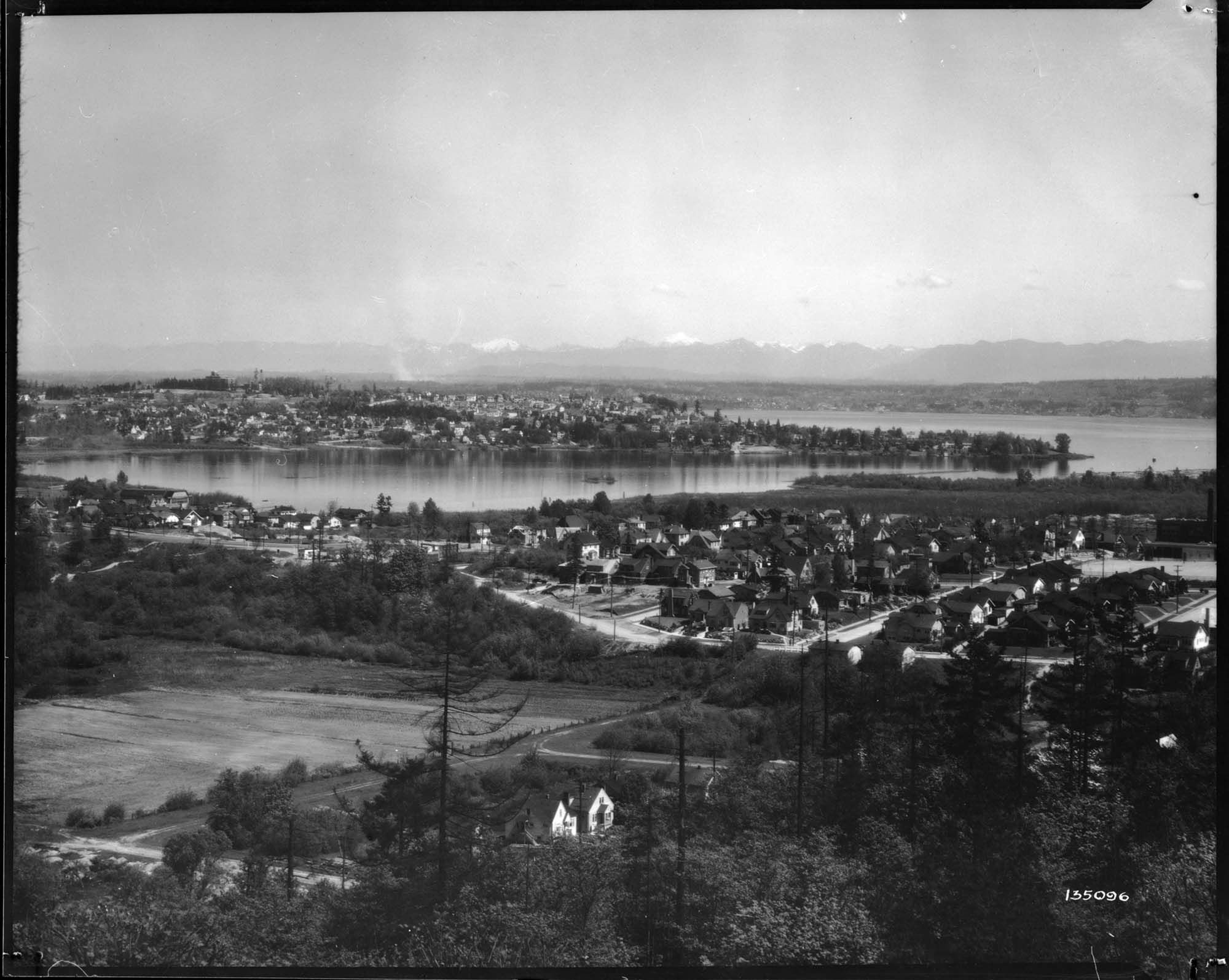 Image of Montlake and Laurelhurst neighborhoods, Seattle, April 25, 1930