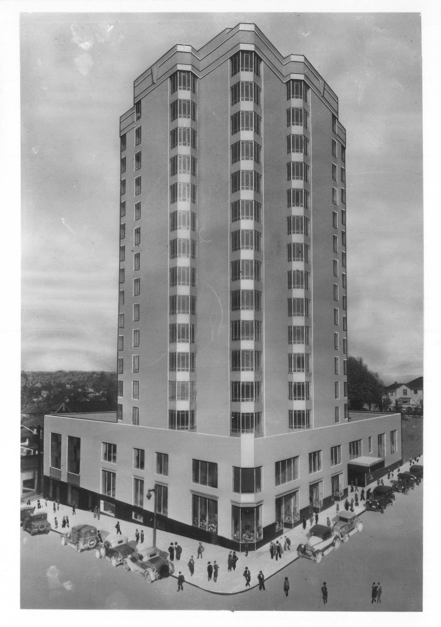 Image of Edmond Meany Hotel, Seattle, October 22, 1931