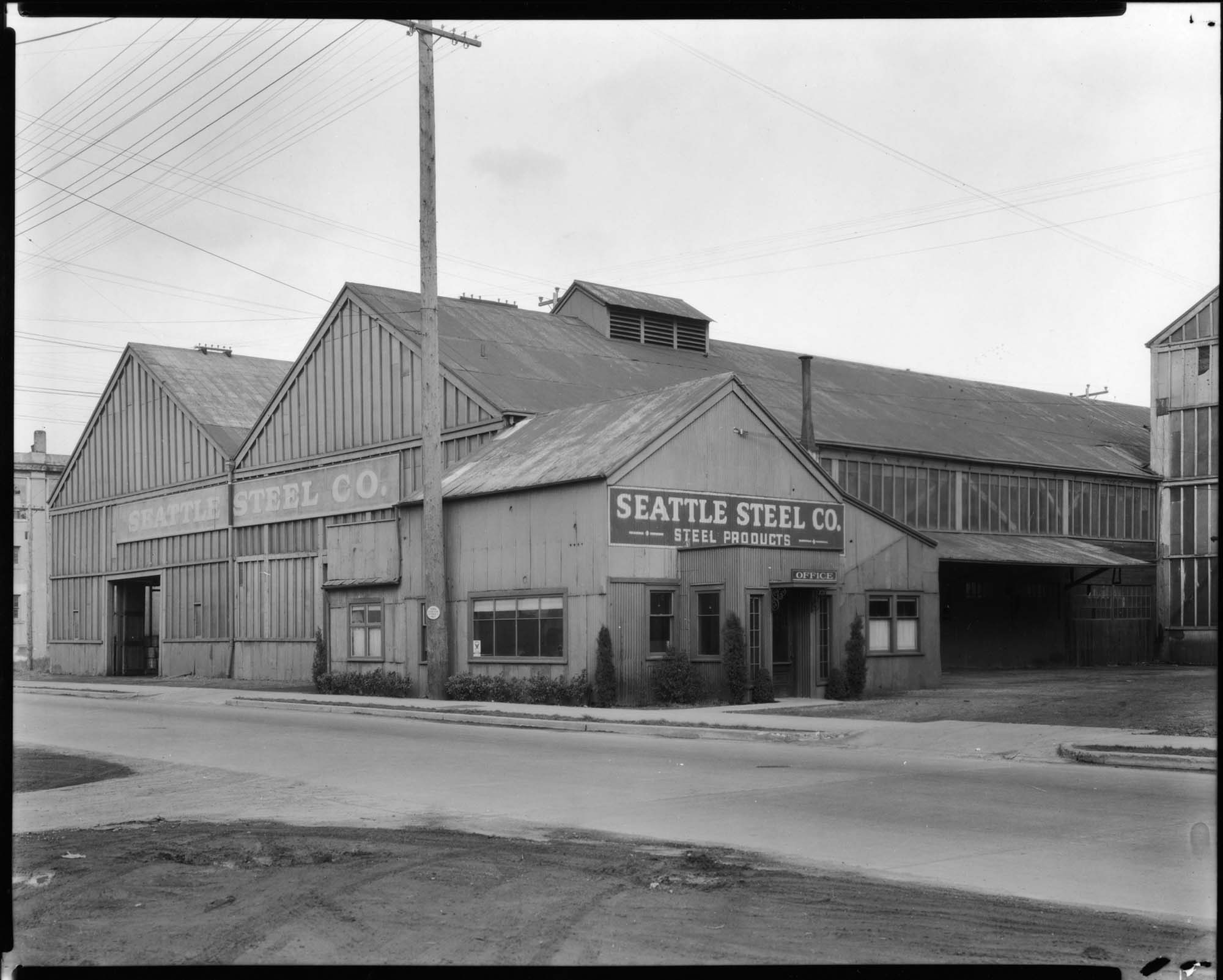 Image of Seattle Steel Co., Seattle, February 3, 1935