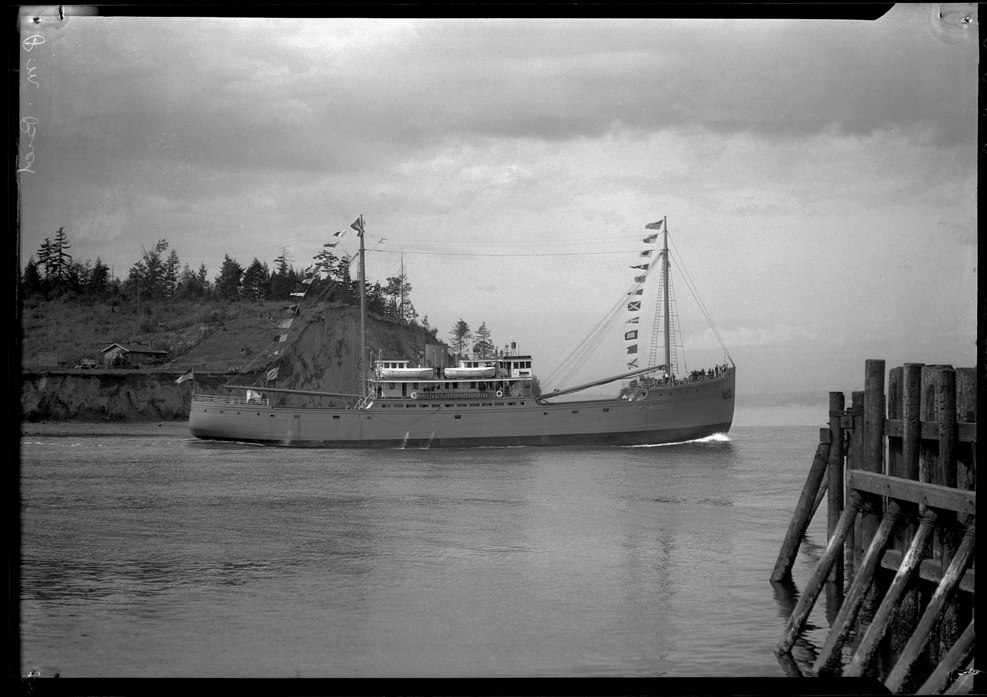 Image of S.S. North Star, Seattle, April 29, 1932