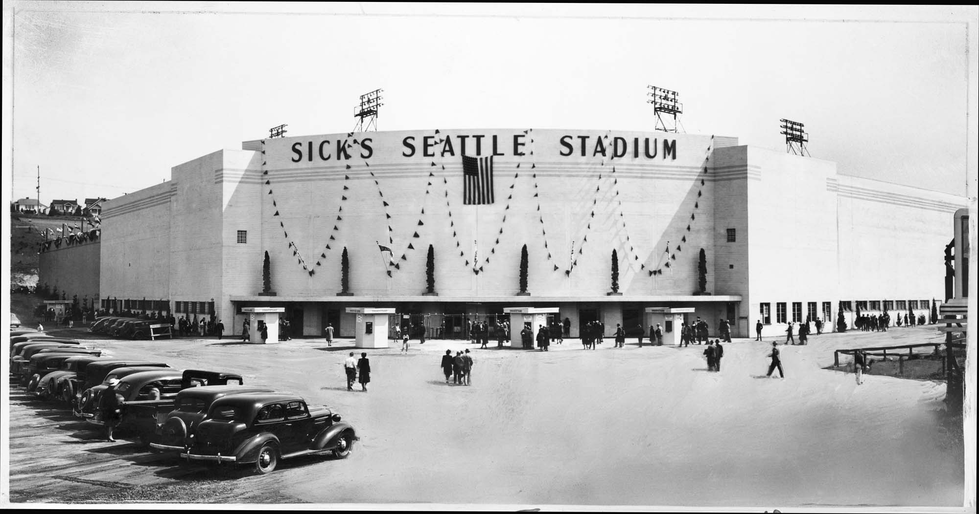Image of Sick's Seattle Stadium, circa 1938