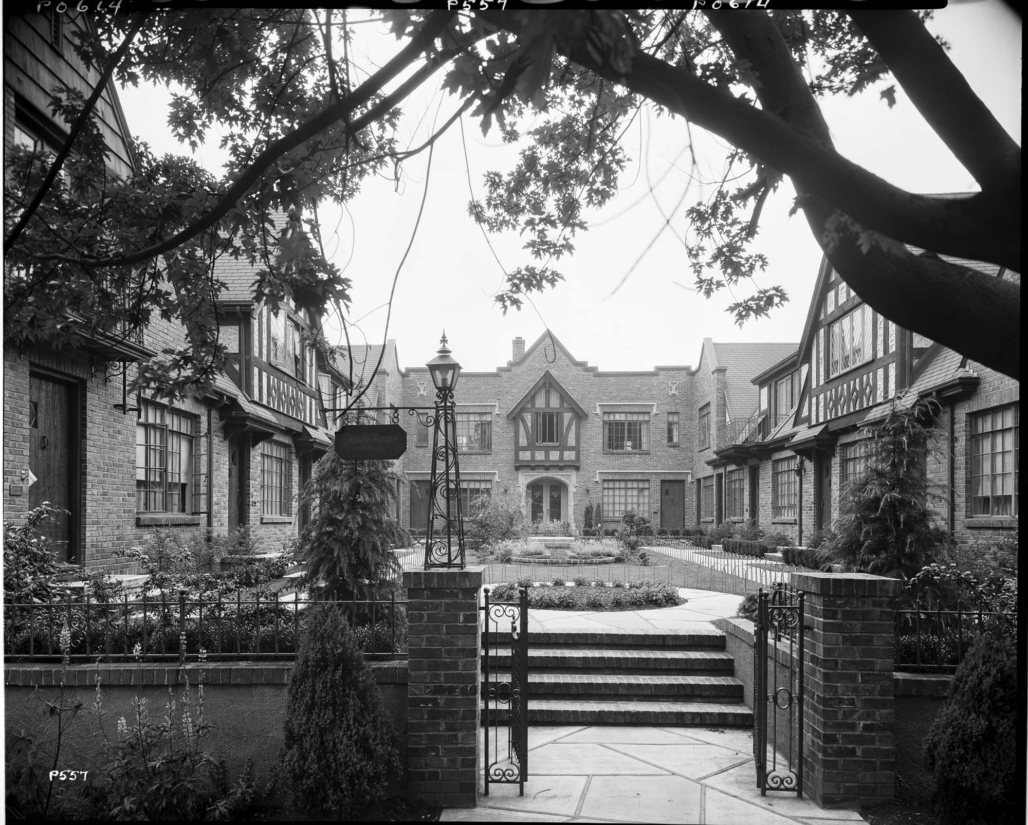 Image of Tudor Manor Apartments, Seattle, circa 1931