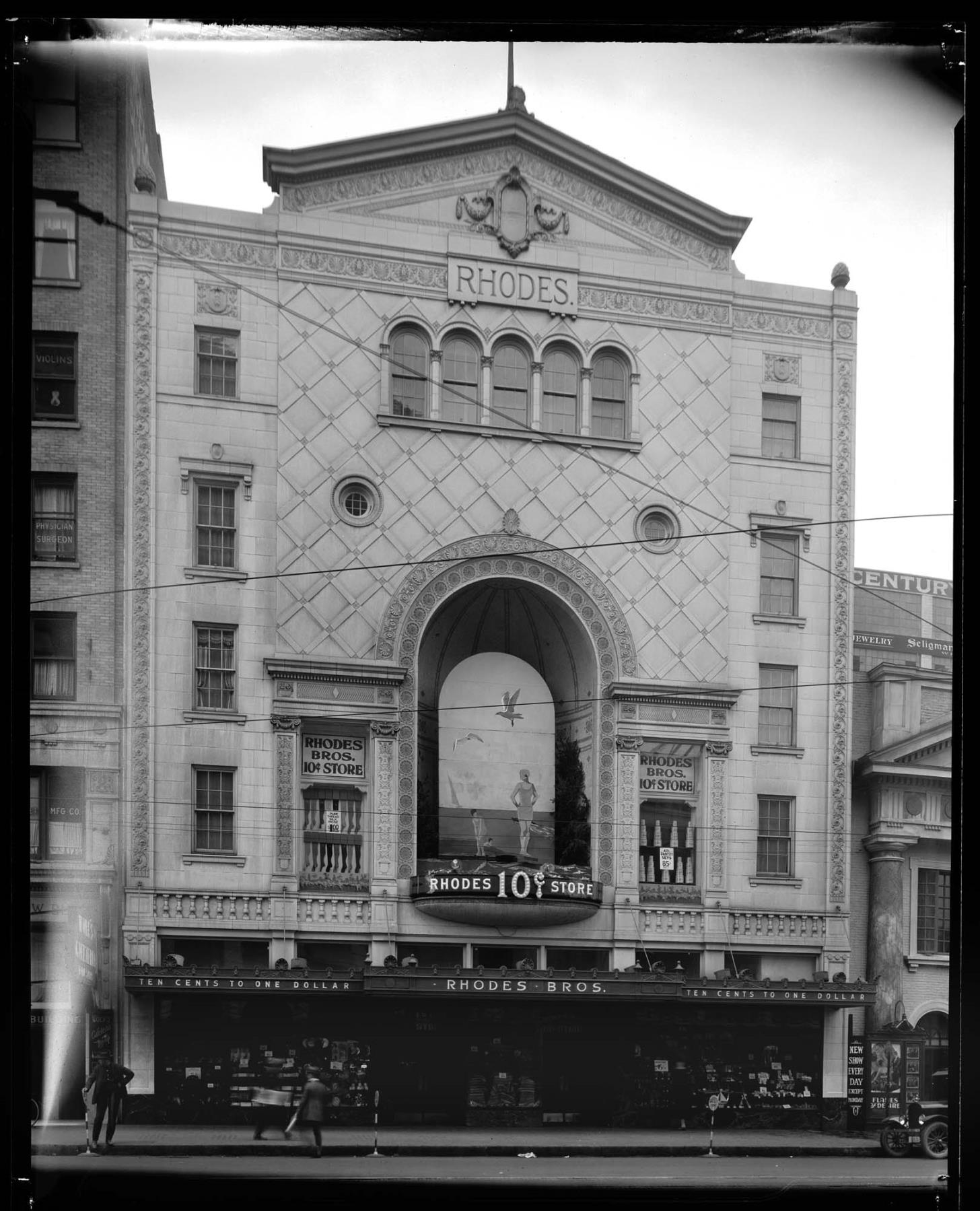Image of Rhodes ten-cent store, circa 1927