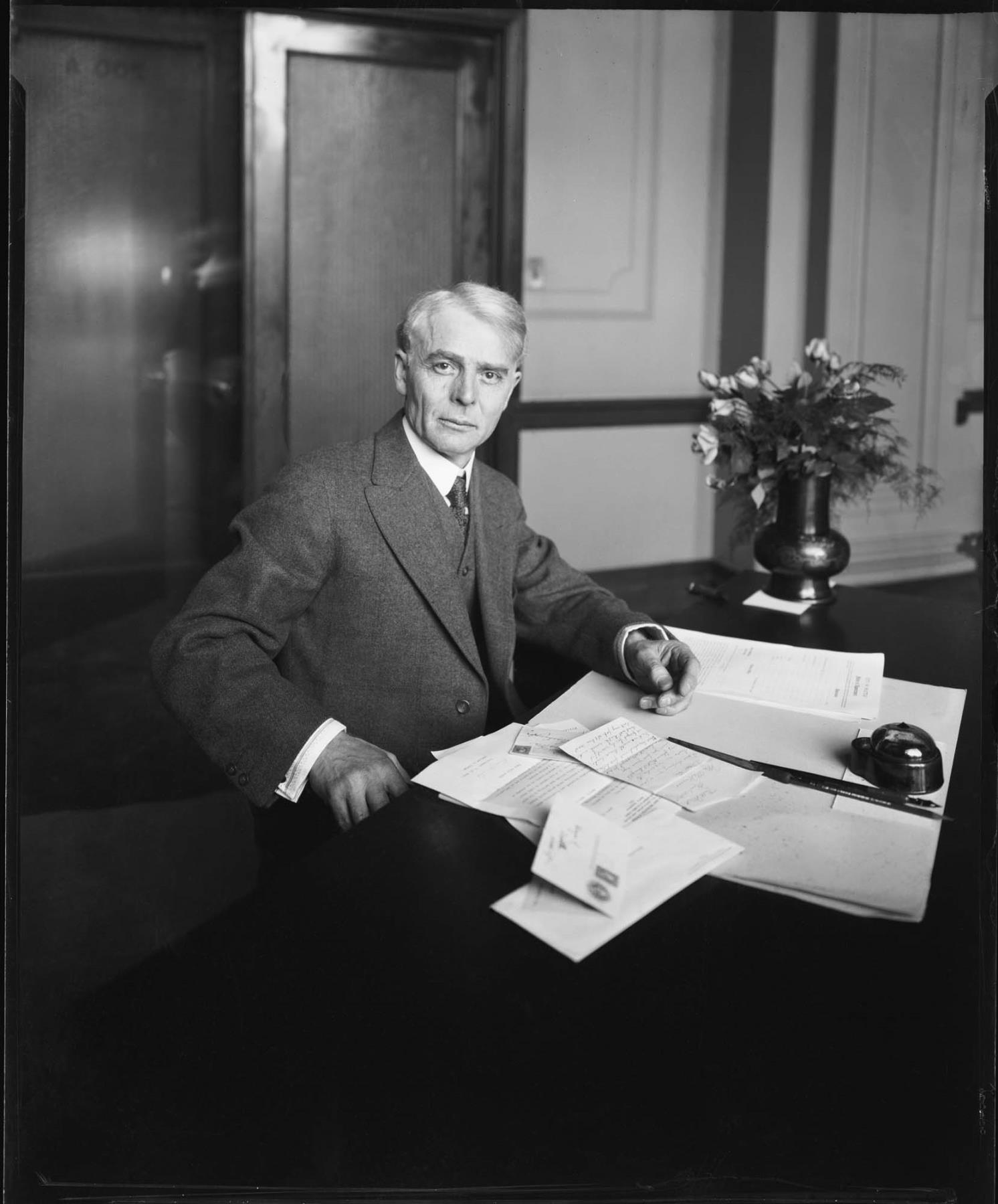 Image of Mayor Ole Hanson, Seattle, circa 1918