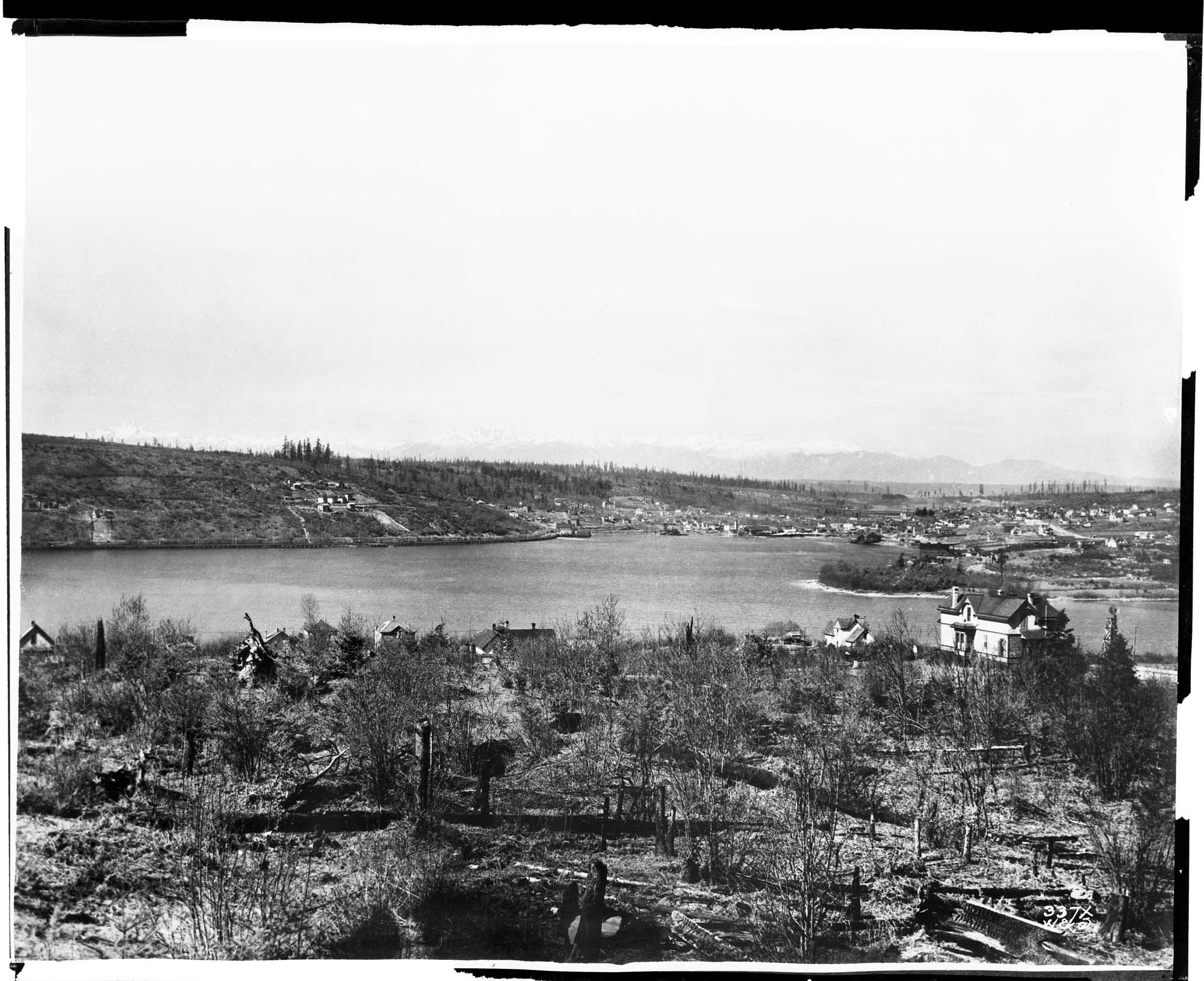 Image of Lake Union from east, Seattle, circa 1895
