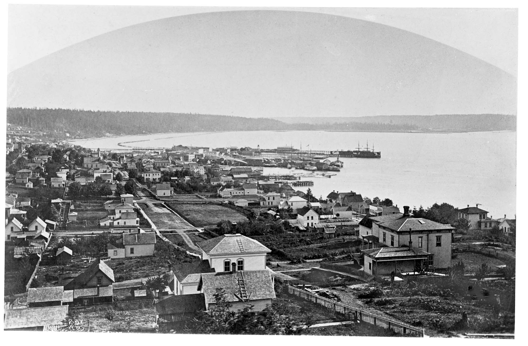 Image of Looking south from Denny Hill, 1882