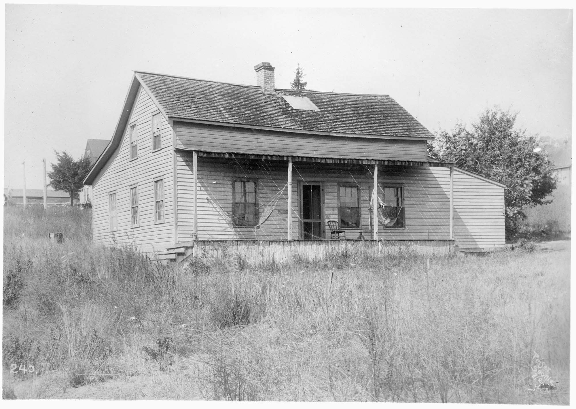 Image of Doc Maynard's former home,  circa 1880