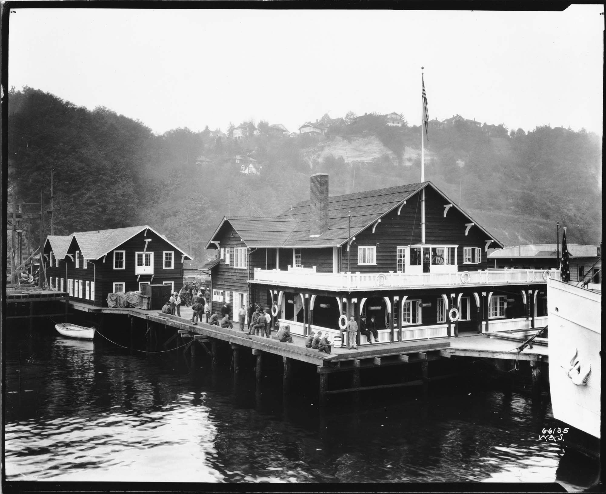Image of West Seattle Naval Training Camp, Seattle, circa 1918