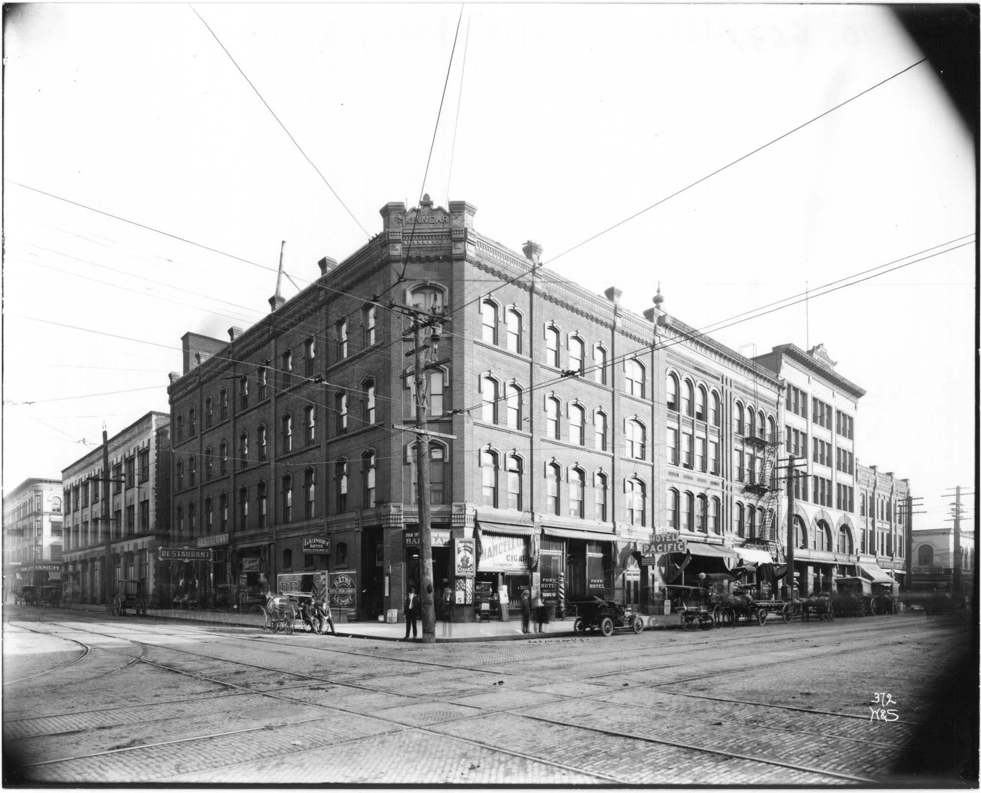 Image of Hotel Pacific, Seattle, 1911