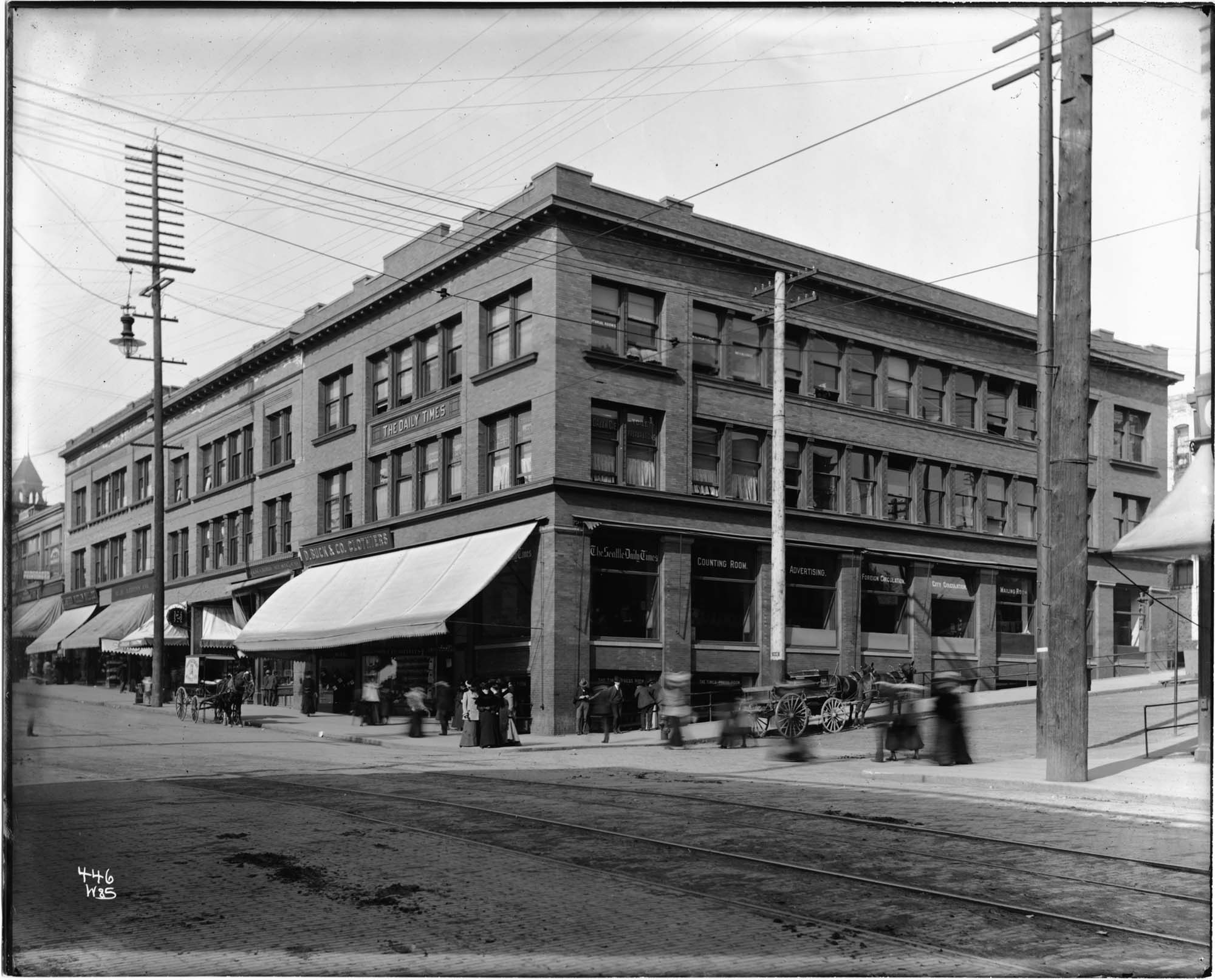 Image of Denny Building, Seattle, circa 1911